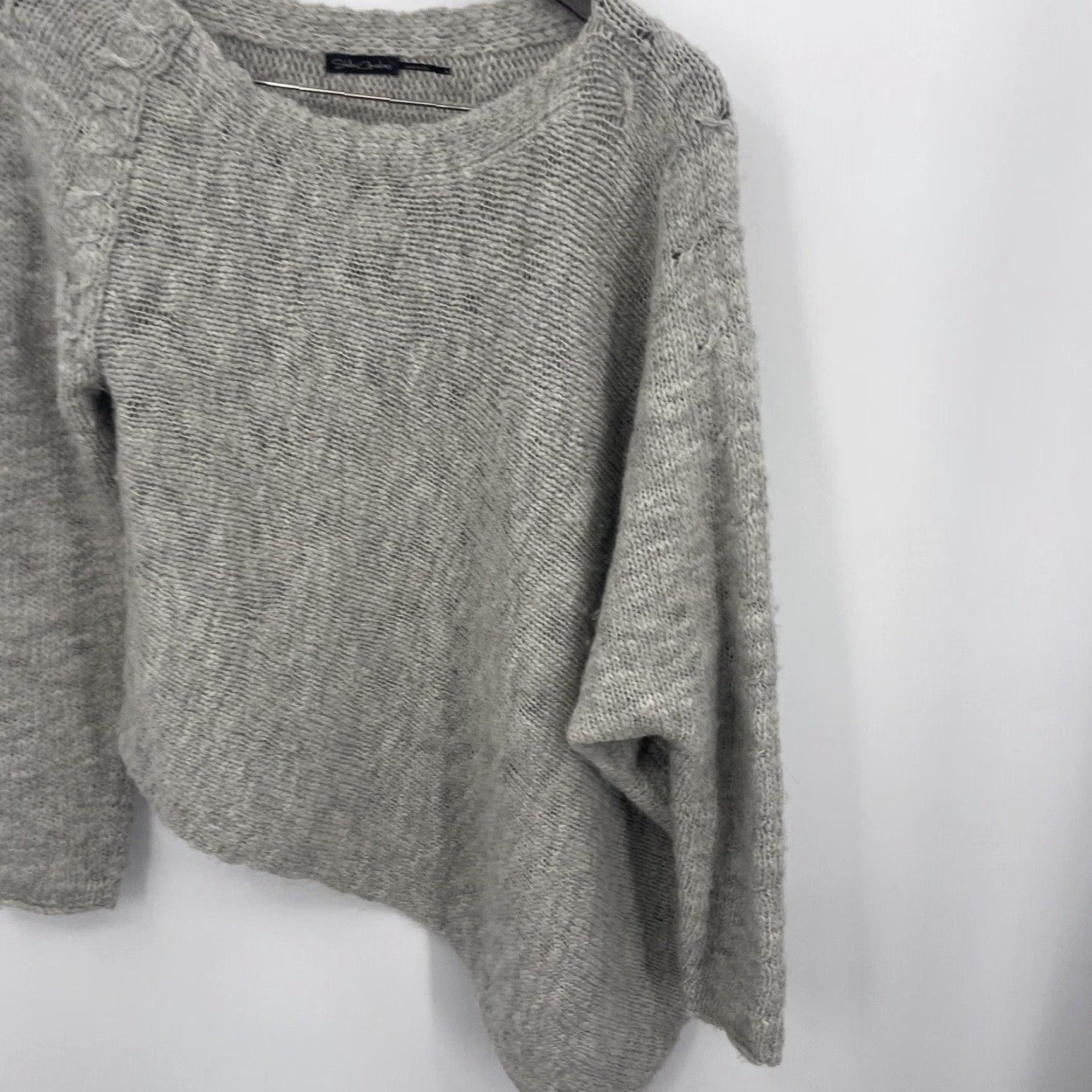 Vintage VINTAGE Stella Carakasi Alpaca Sweater Womens S Asymmetric Knit Lagenlook Quiet Luxury Size S / US 4 / IT 40 - 7 Thumbnail