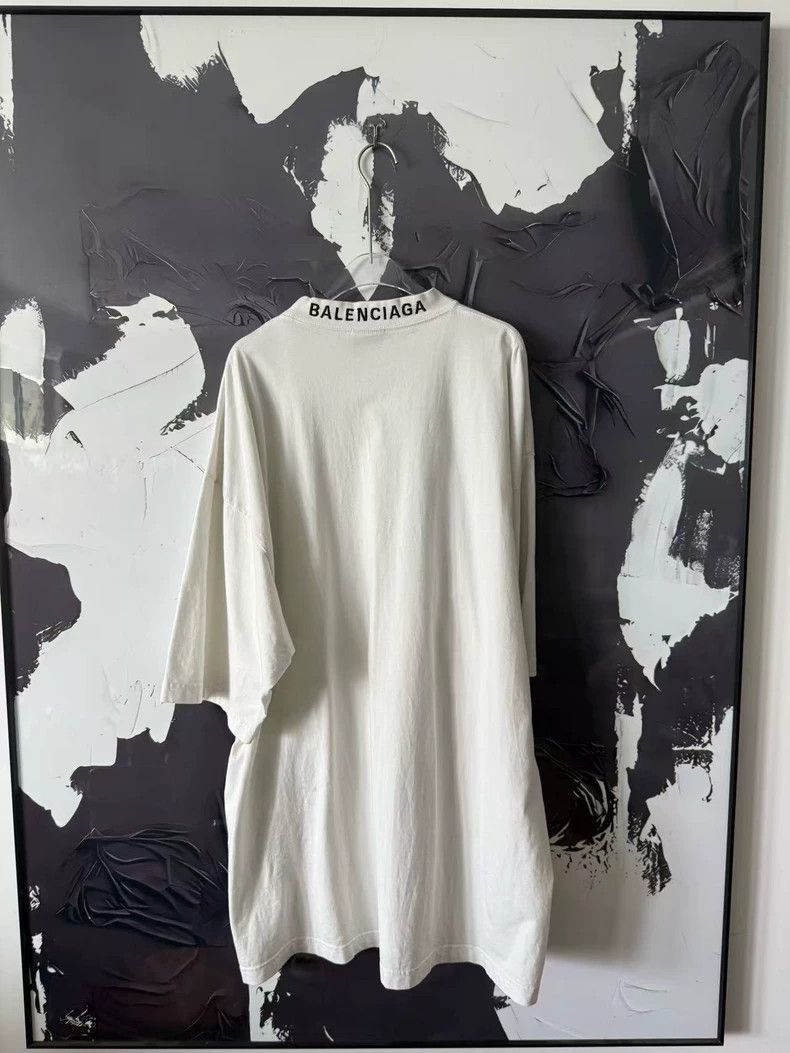 Balenciaga Balenciaga Letter Heart Print Short Sleeve T-Shirt Loose Size US XS / EU 42 / 0 - 2 Thumbnail