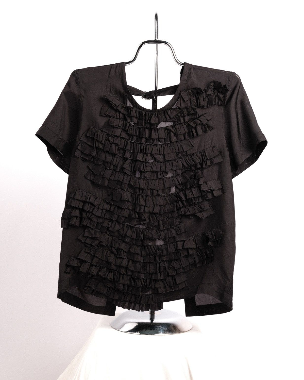 Comme des Garcons Comme des Garcons Mainline Ruffle Vest Size S / US 4 / IT 40 - 1 Thumbnail