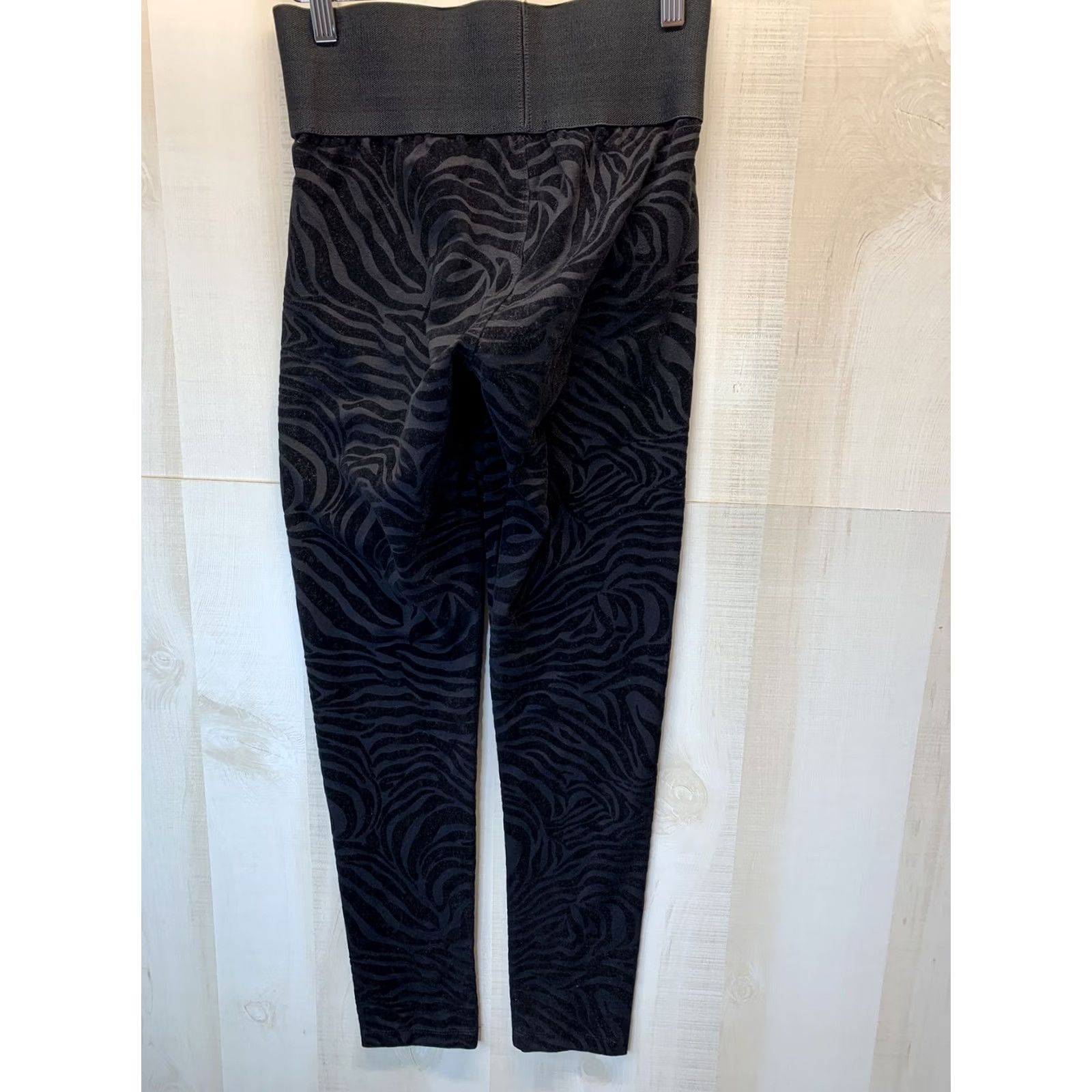 Velvet Cielo Jeans USA Women’s M Velvet Animal Print Black Legging NWT #2814 Size 32" / US 10 / IT 46 - 4 Thumbnail