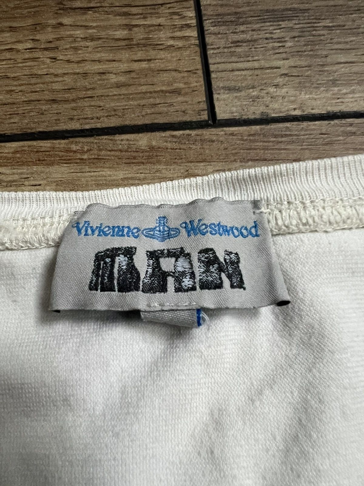 Vivienne Westwood Vivienne Westwood Rare White T-shirt Size US S / EU 44-46 / 1 - 6 Thumbnail