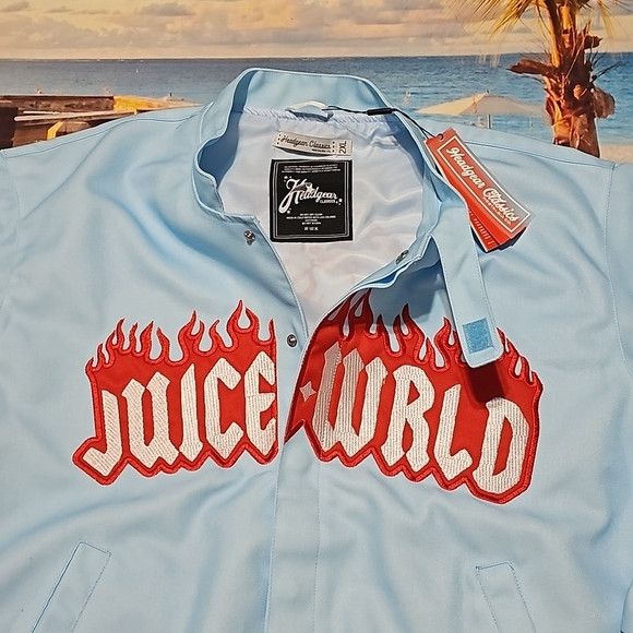 Other Juice Wrld Fighting Demons Work Jacket 2XL NWT Size US XXL / EU 58 / 5 - 6 Thumbnail