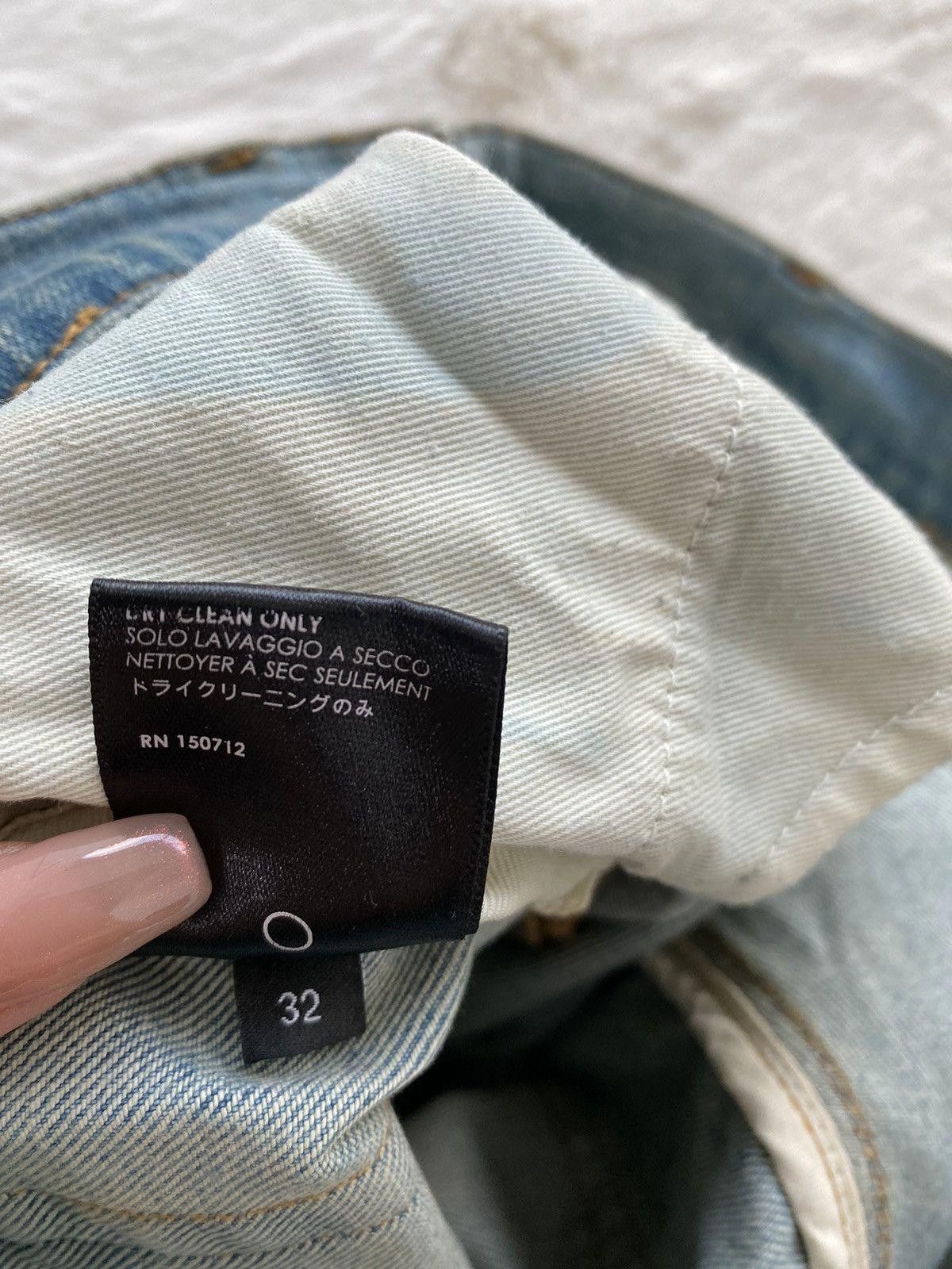 Amiri Amiri Indigo Track Denim Jeans Size US 32 / EU 48 - 5 Thumbnail