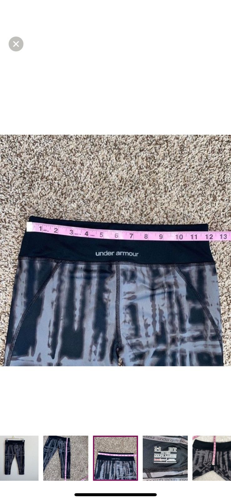 Under Armour Under armour XS fitted cropped leggings Size 26" / US 2 / IT 38 - 5 Thumbnail