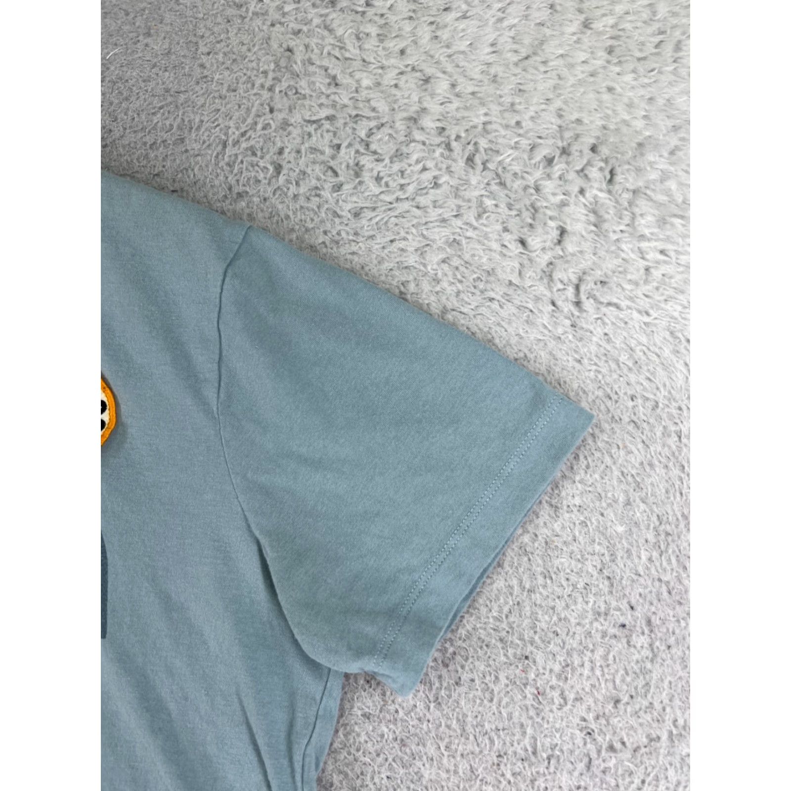 The North Face The North Face Shirt Womens Small Blue Short Sleeve Crew Neck 100% Cotton Patch Size S / US 4 / IT 40 - 6 Thumbnail