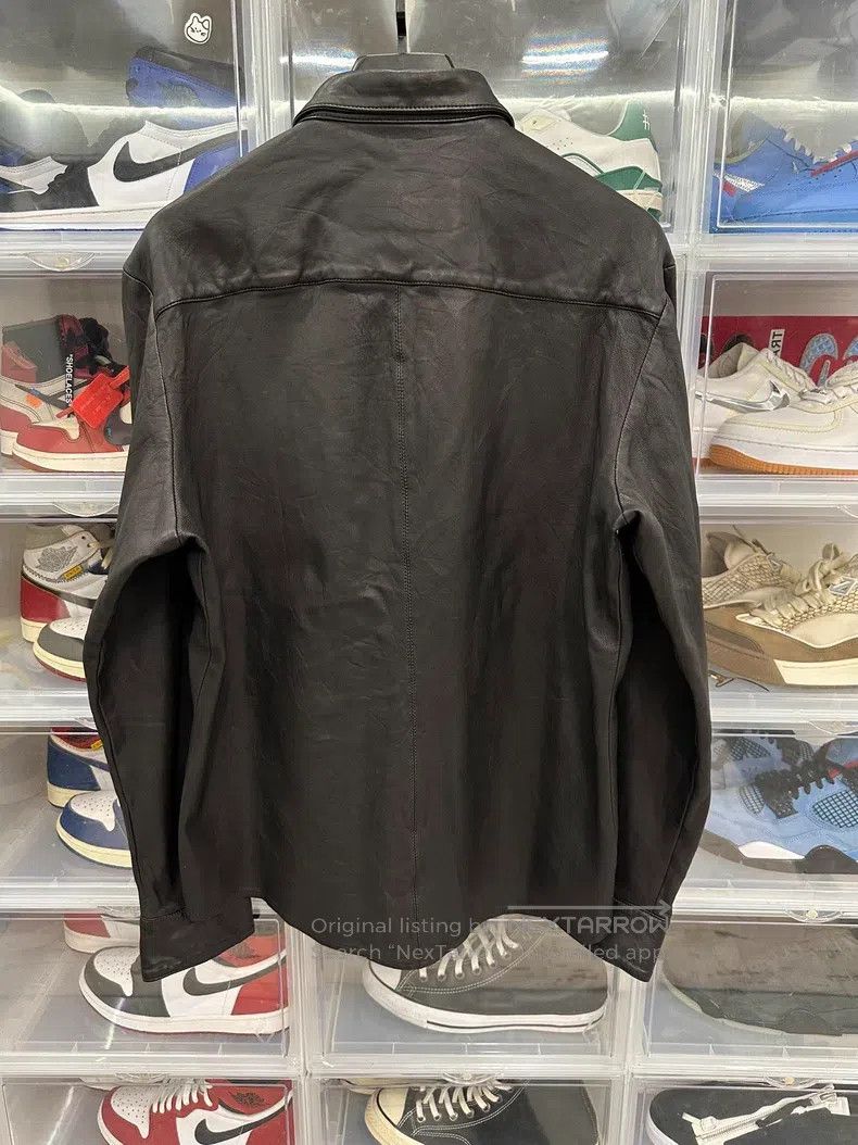Chrome Hearts CHROME HEARTS Size L Basic full leather shirt Size US L / EU 52-54 / 3 - 3 Thumbnail