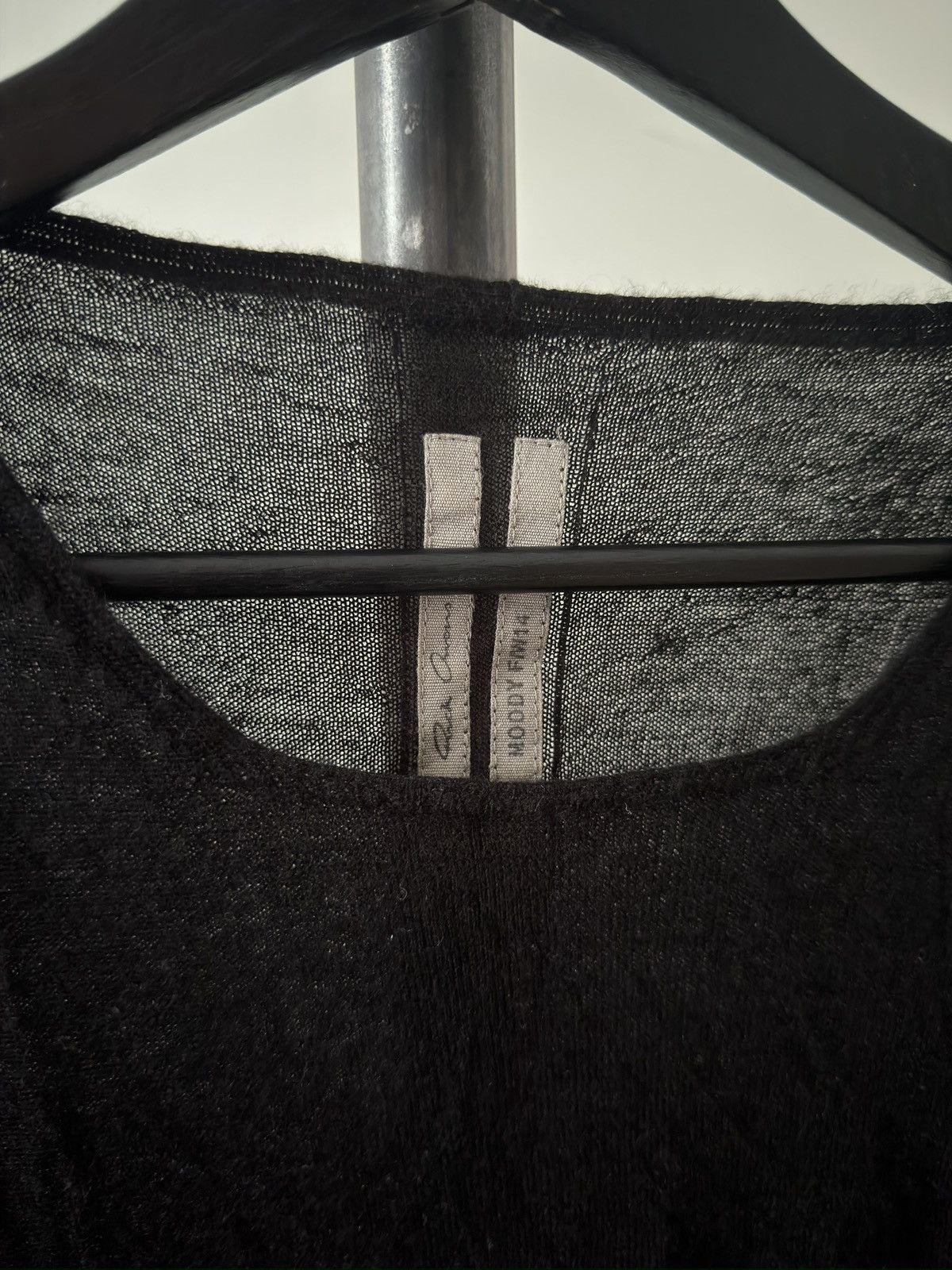 Rick Owens FW14 MOODY 3/4 Sleeve Knit Size S / US 4 / IT 40 - 3 Thumbnail