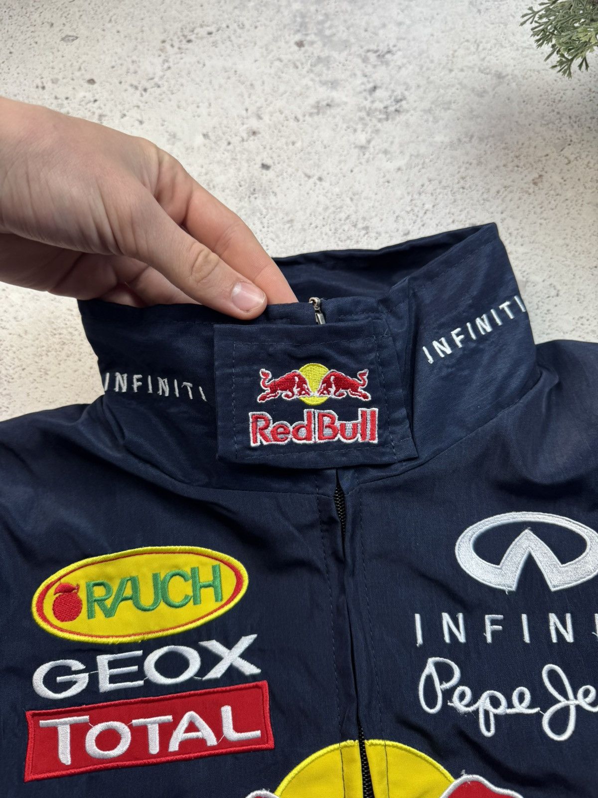 Red Bull × Vintage Infiniti Red Bull Vintage Racing Jacket Og Hype Y2k Rare Size US XL / EU 56 / 4 - 5 Thumbnail