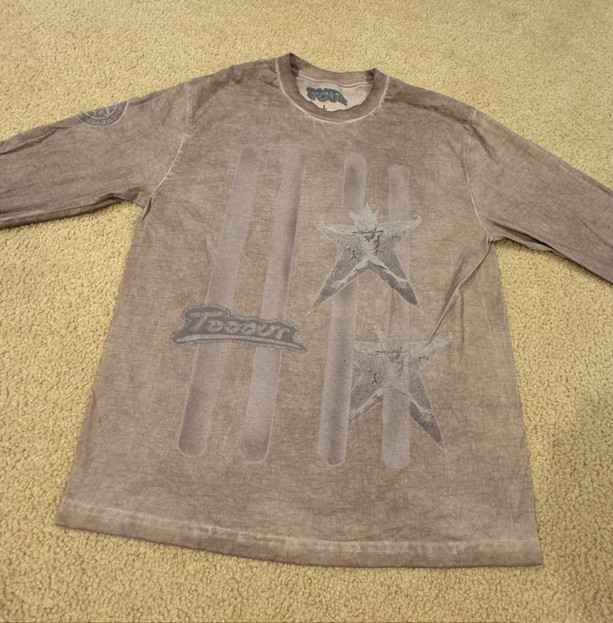 Travis Scott TRAVIS SCOTT METLIFE TOUR LONG SLEEVE Size US L / EU 52-54 / 3 - 2 Thumbnail