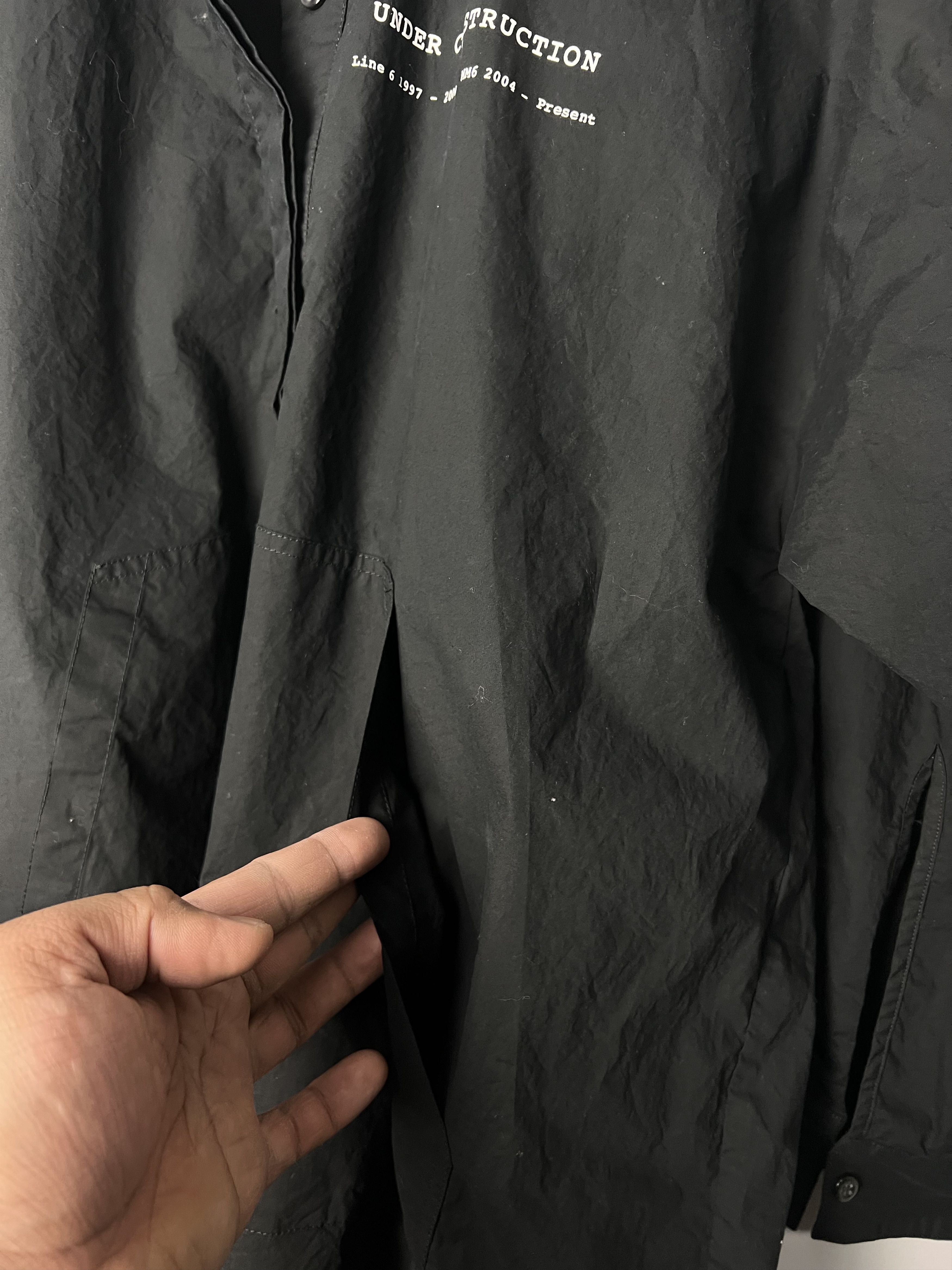 Maison Margiela Maison Margiela - Under Construction - Longline Shirt Size XS / US 0-2 / IT 36-38 - 6 Thumbnail