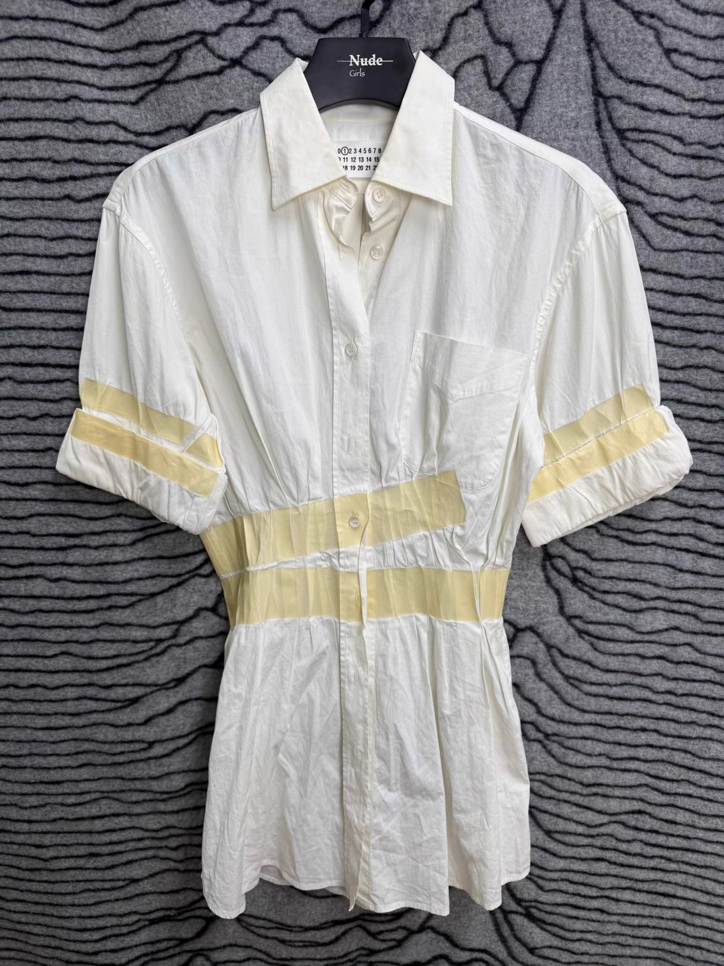 Maison Margiela Maison Margiela 09AW Tape Cloth Waist Shirt K20 Size XL / US 12-14 / IT 48-50 - 1 Thumbnail