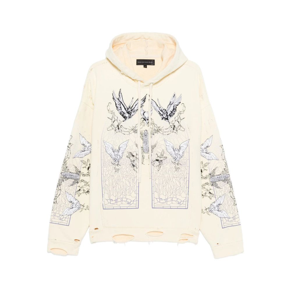 Who Decides War Who Decides War YELLOW Sweaters & Knitwear - Hoodies Size US XL / EU 56 / 4 - 1 Thumbnail