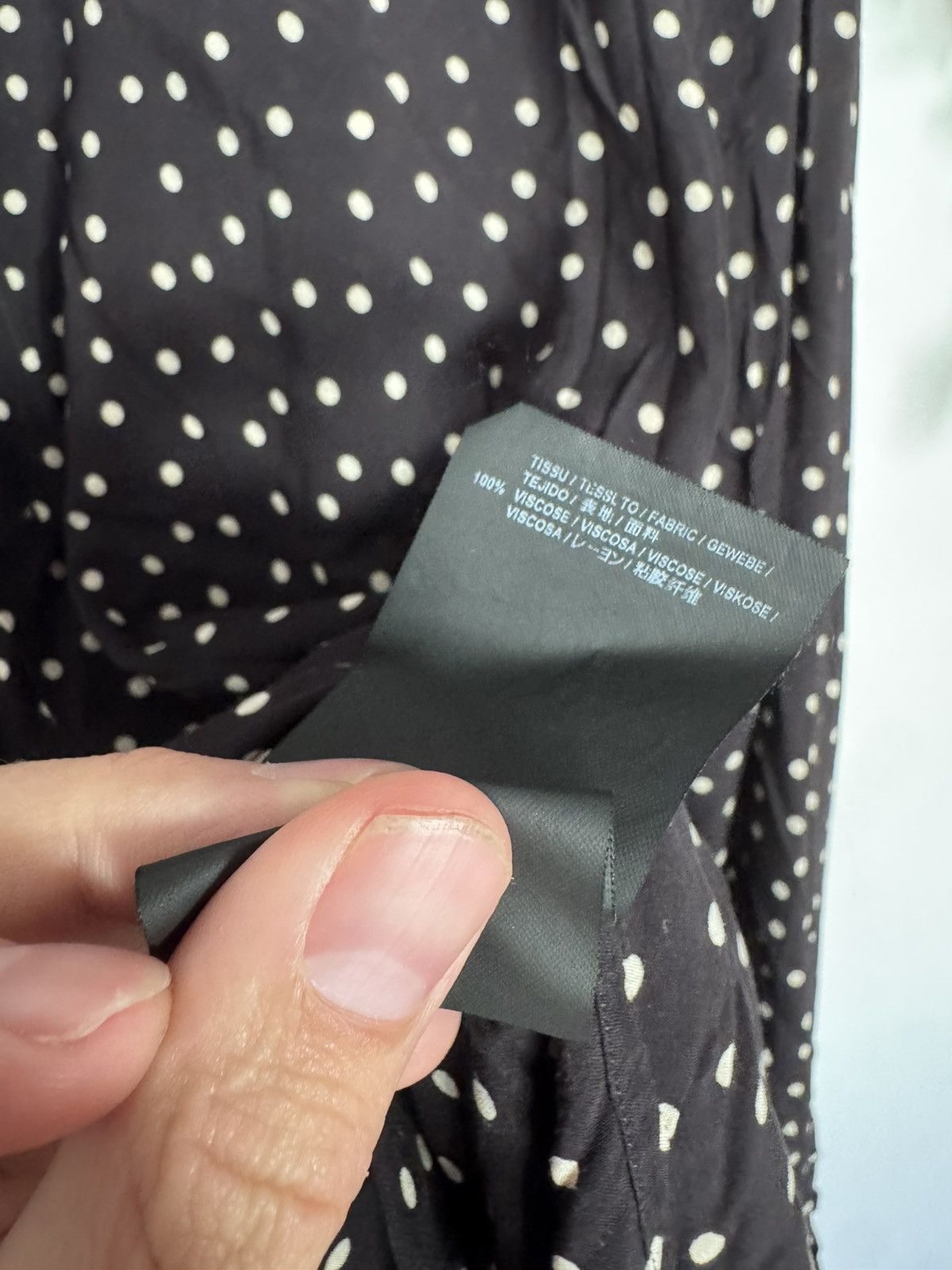Saint Laurent Paris Rare Hedi Polka Viscose shirt Fw16 Size US L / EU 52-54 / 3 - 5 Thumbnail