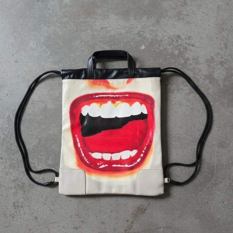 The Desigual Mouth Screaming Backpack