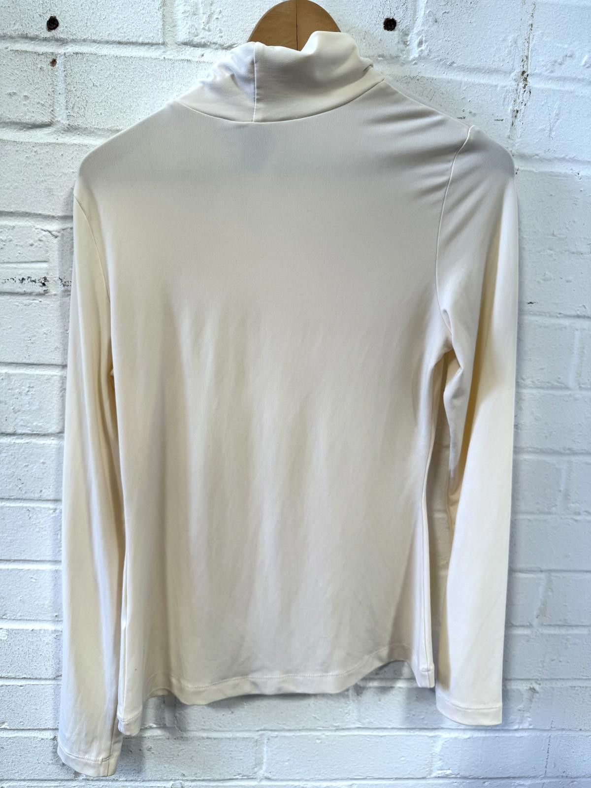 H&M Stylish Long Sleeve Mock Neck Top by H&M Size M / US 6-8 / IT 42-44 - 1 Thumbnail