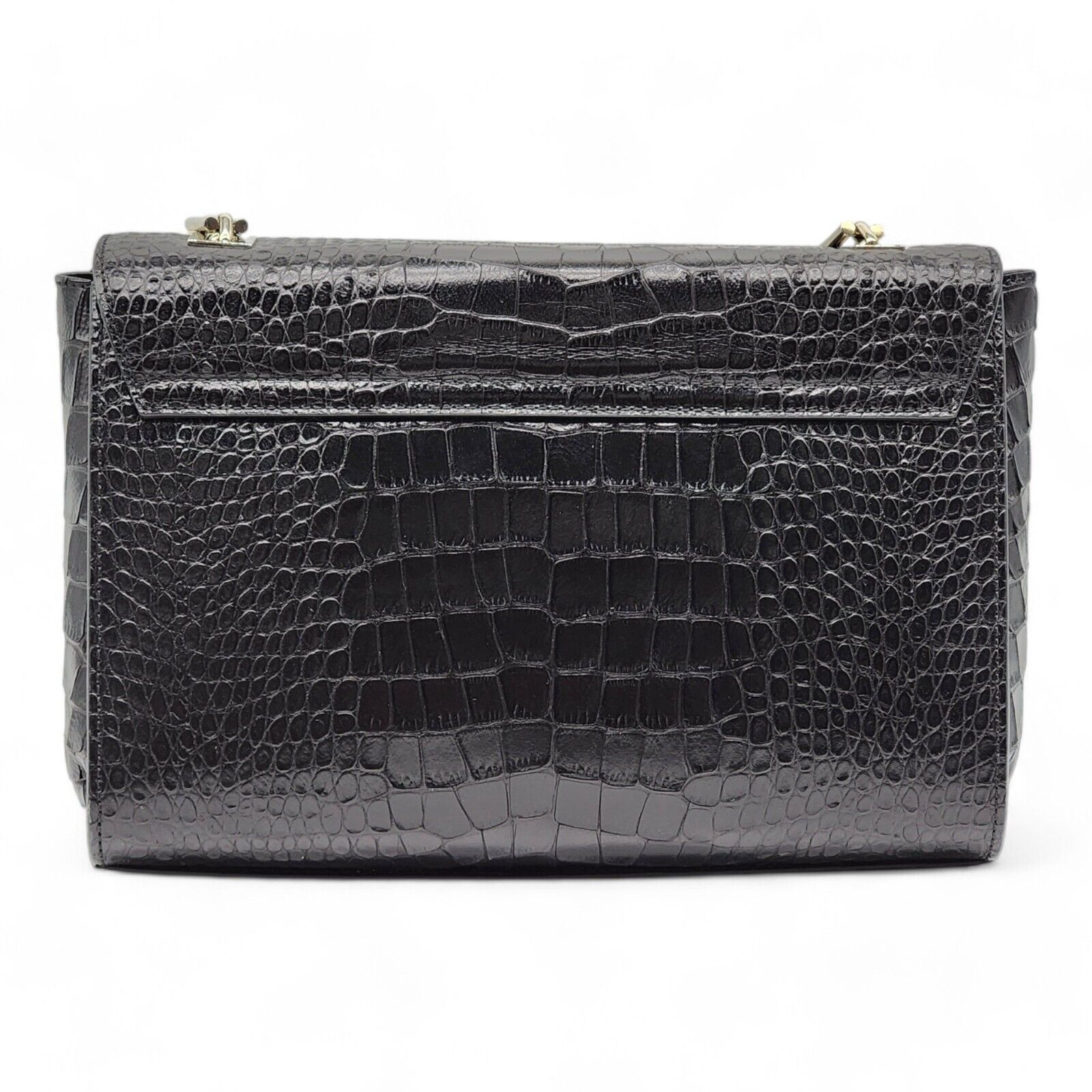 Giuseppe Zanotti Christen Shoulder Bag Clutch - Python Leather Black $890 Size ONE SIZE - 2 Thumbnail