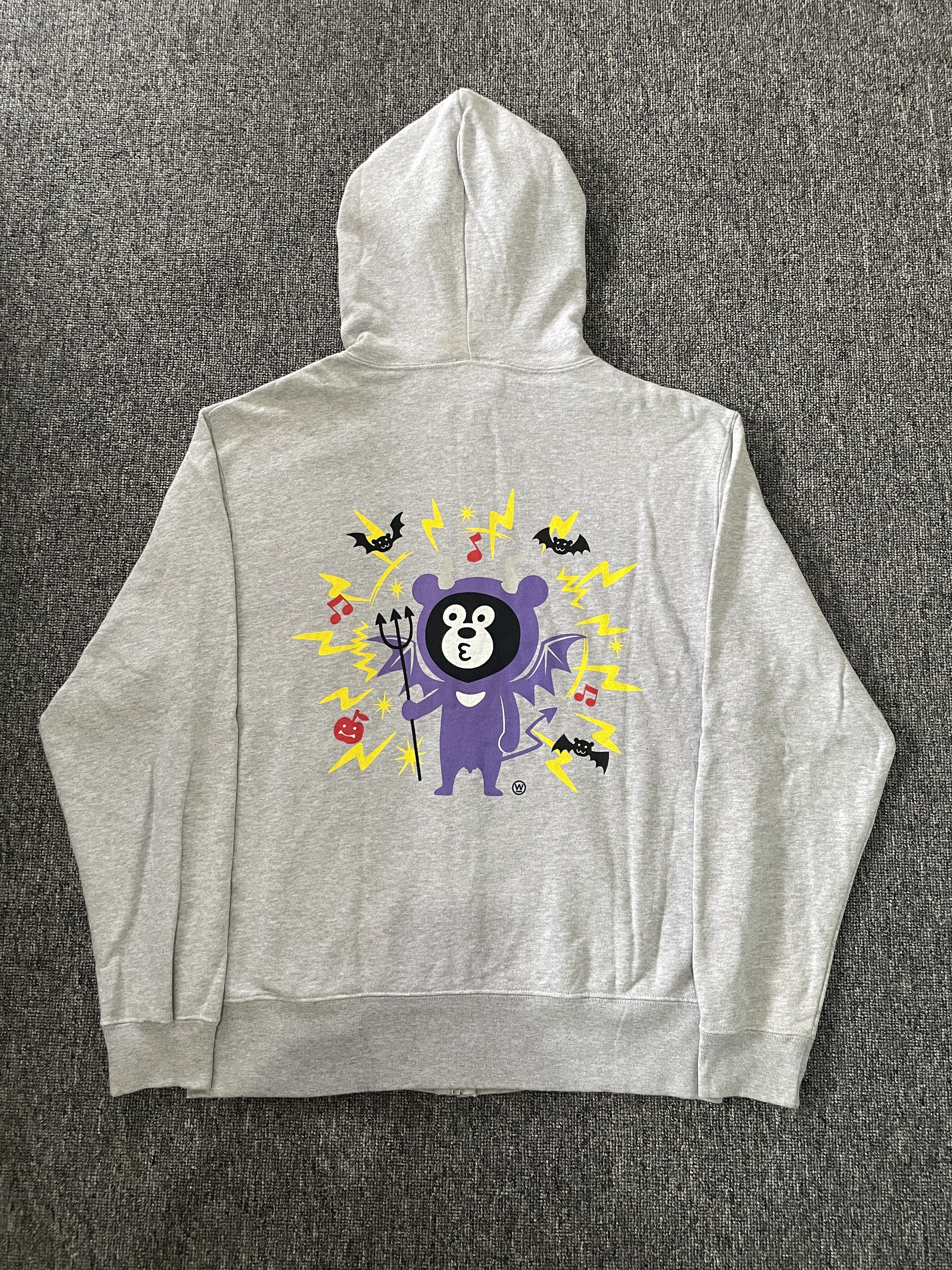 Beams Japan MANGART BEAMS Zip-up Hoodie Wonder Bear Puzzle Collaboration Size US M / EU 48-50 / 2 - 10 Thumbnail