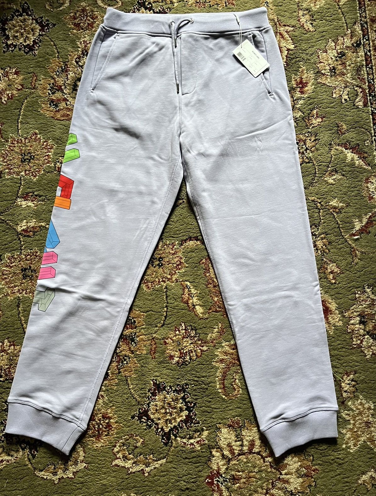 Helmut Lang Helmut land 3d photo sweatpants Size US 33 - 1 Thumbnail