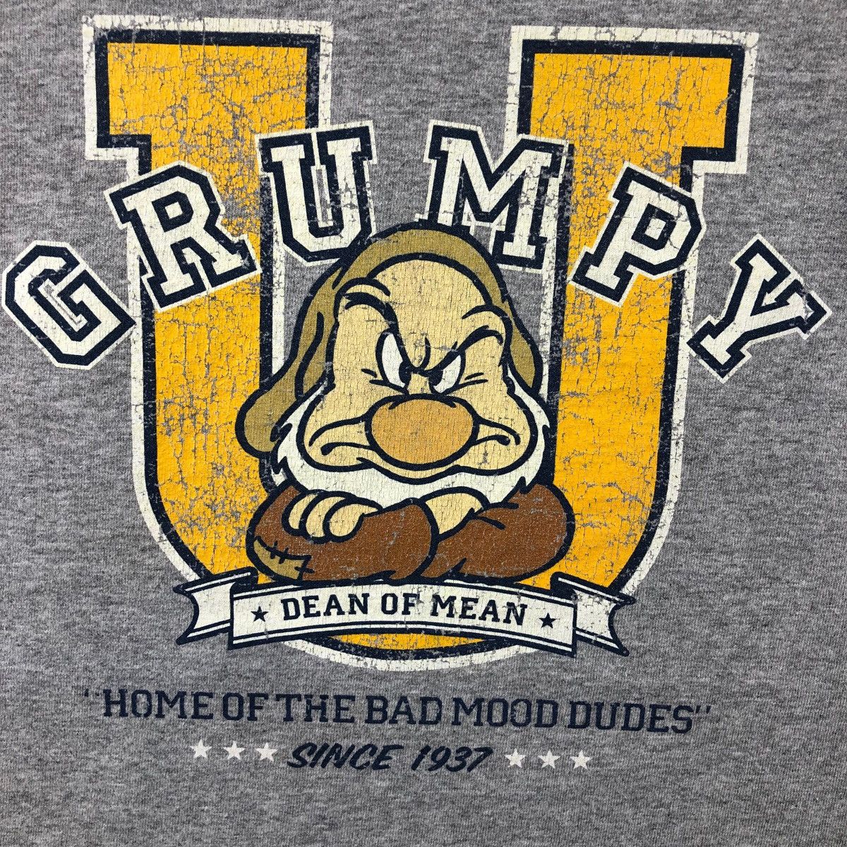Disney × Vintage Vintage Disney GRUMPY Tee Shirt Cartoon Animation Size US S / EU 44-46 / 1 - 3 Thumbnail