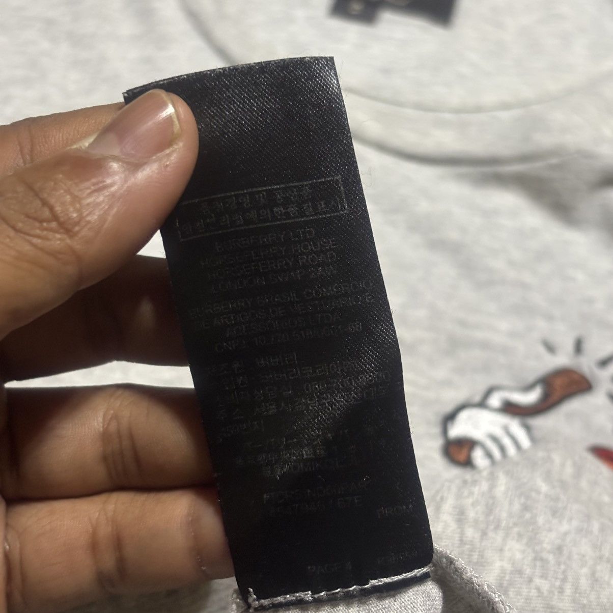 Burberry × Burberry Prorsum Burberry - Sketch Applique T Shirt Size US S / EU 44-46 / 1 - 8 Thumbnail