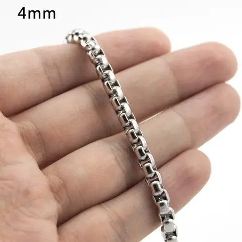 Jewelry × Vintage Square Rolo Chain Bracelet Size ONE SIZE - 4 Thumbnail