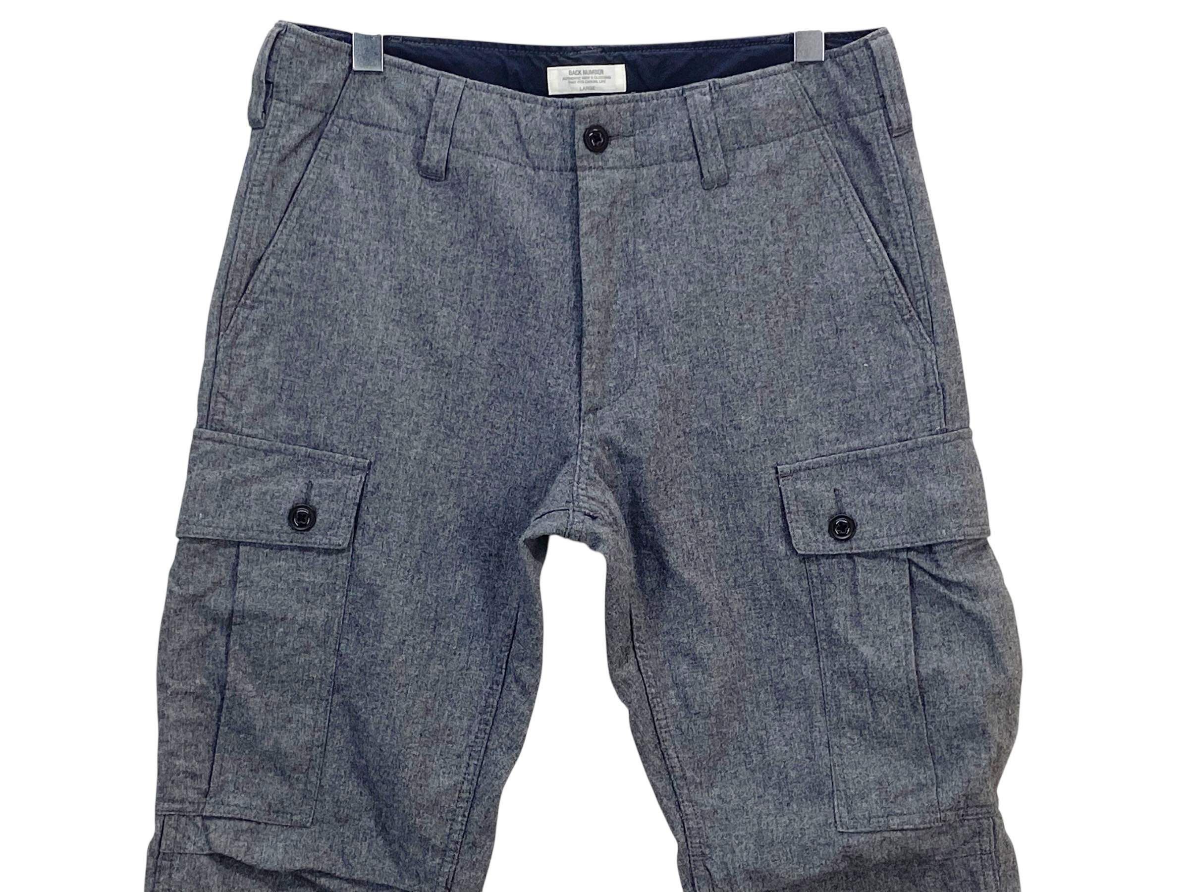 Japanese Brand Back Number Cargo Pants - Multipocket Pants Size US 32 / EU 48 - 11 Thumbnail