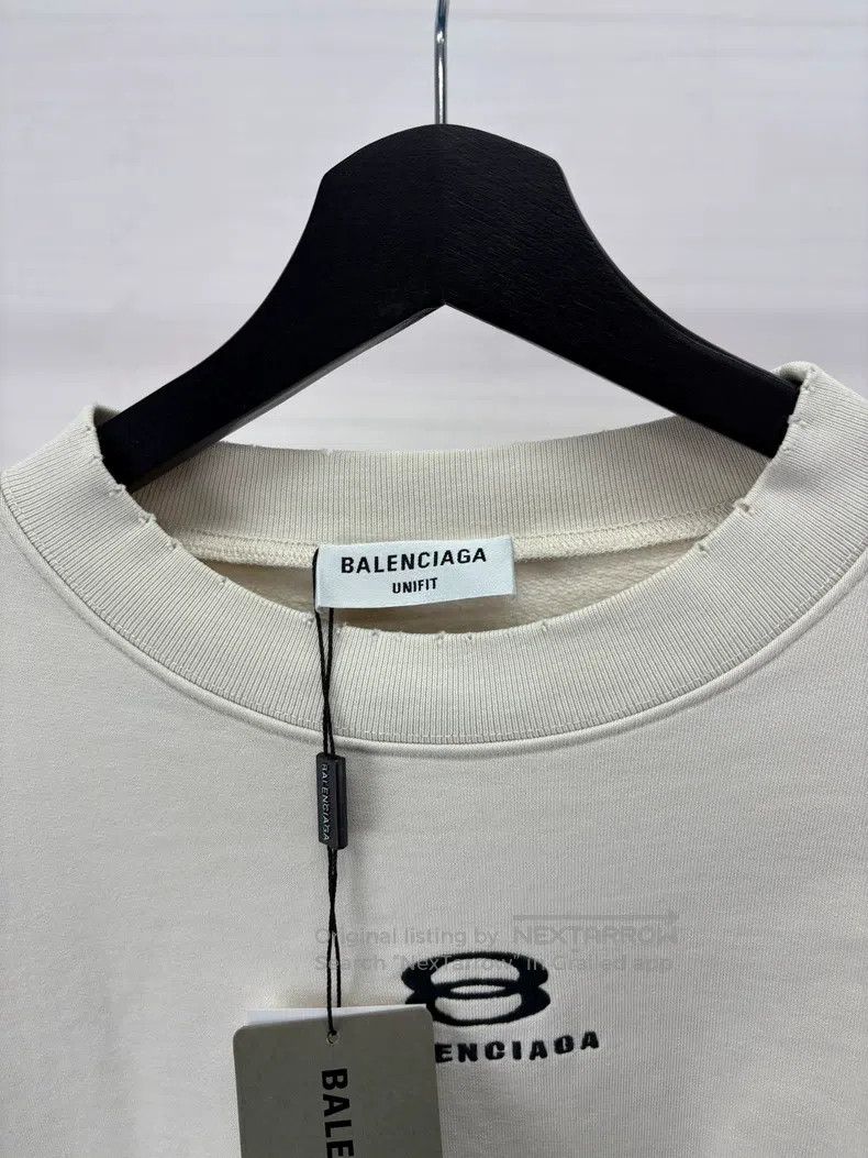 Balenciaga Balenciaga Ski series embroidered logo sweatshirt size M Size US M / EU 48-50 / 2 - 4 Thumbnail