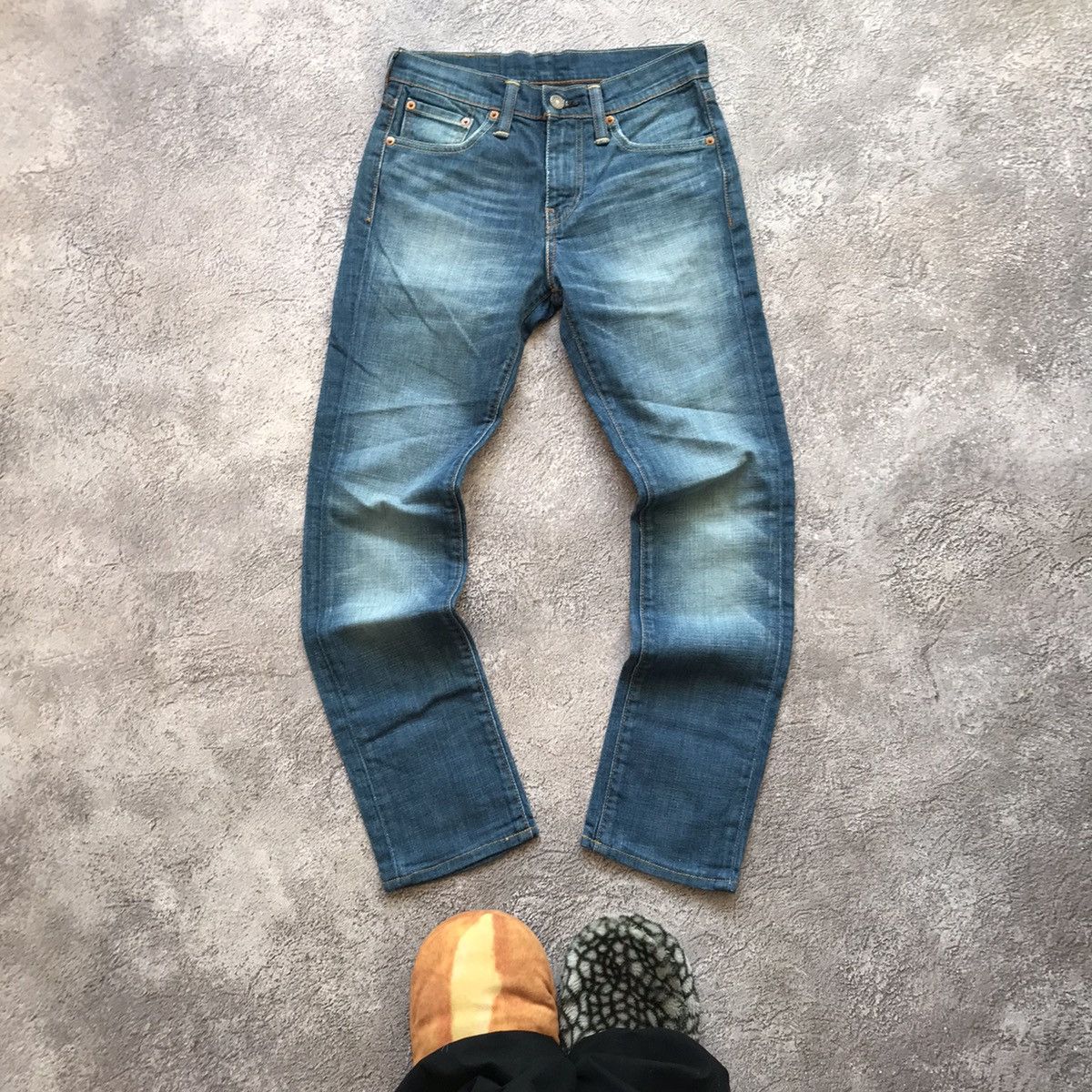 Vintage Vintage 90s Levis Baggy Distressed Faded Grunge Jeans 28 Size US 28 / EU 44 - 4 Thumbnail