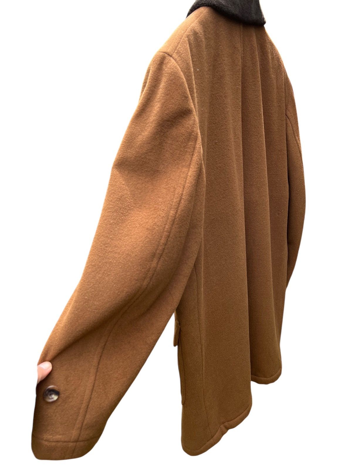 Burberry Vintage Burberry wool heavy long coat Size US L / EU 52-54 / 3 - 15 Thumbnail