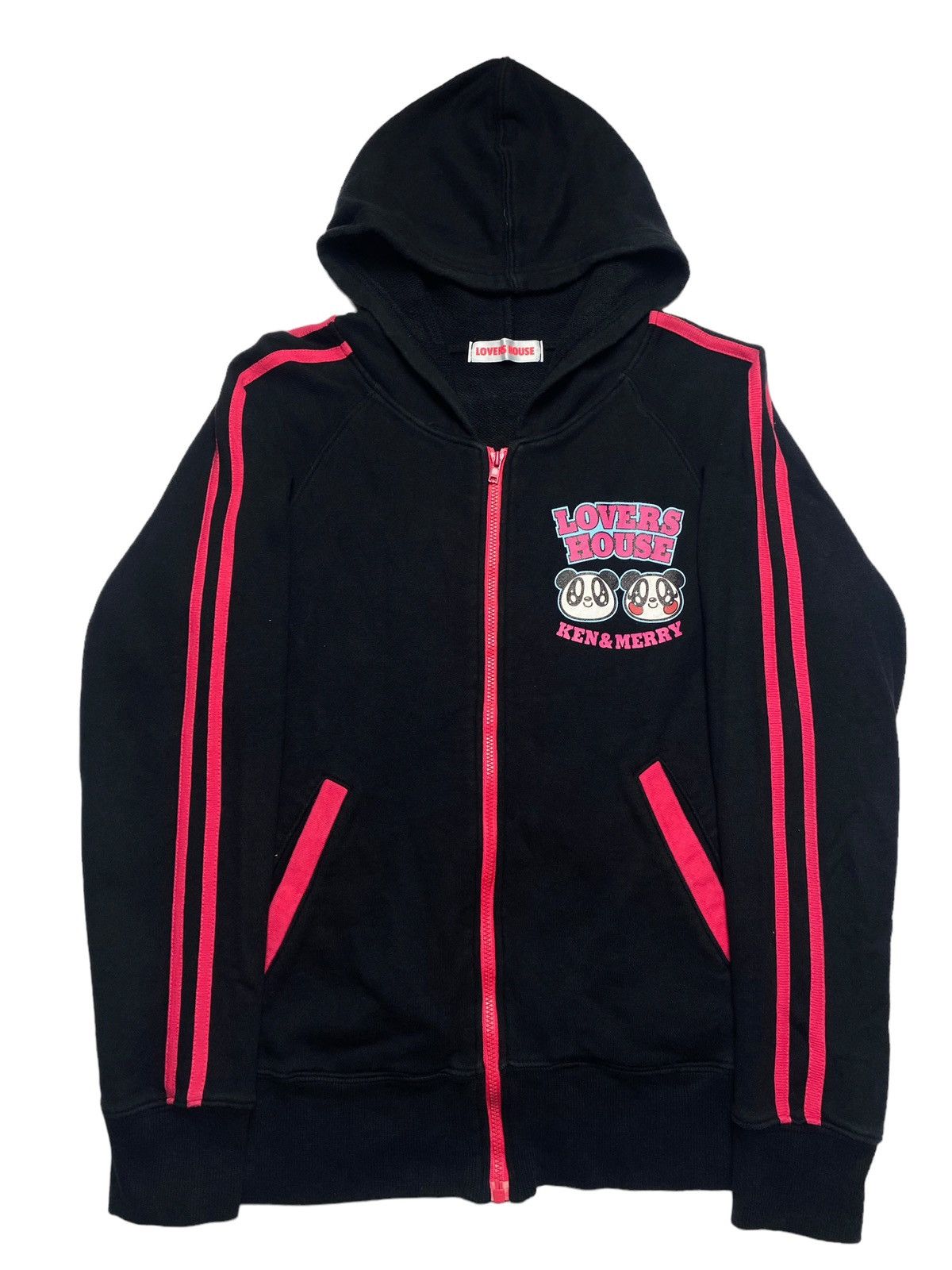 Angel Blue 1998 Lovers House - Ken & Merry Track Zip Hoodie Size US S / EU 44-46 / 1 - 3 Thumbnail