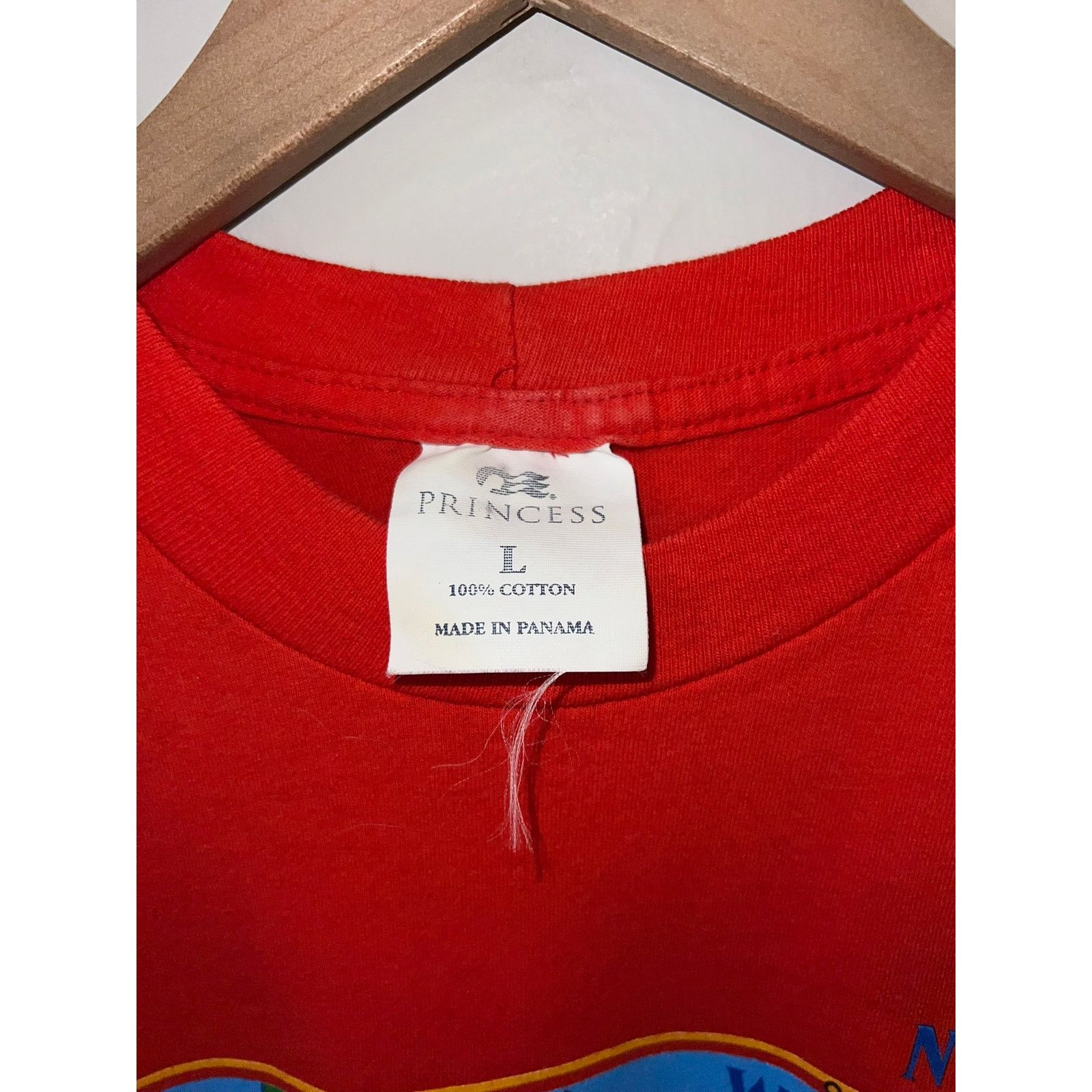 Vintage Vintage Princess Cruise Shirt Caribbean Graphic Tee 90s VTG Size US L / EU 52-54 / 3 - 6 Thumbnail