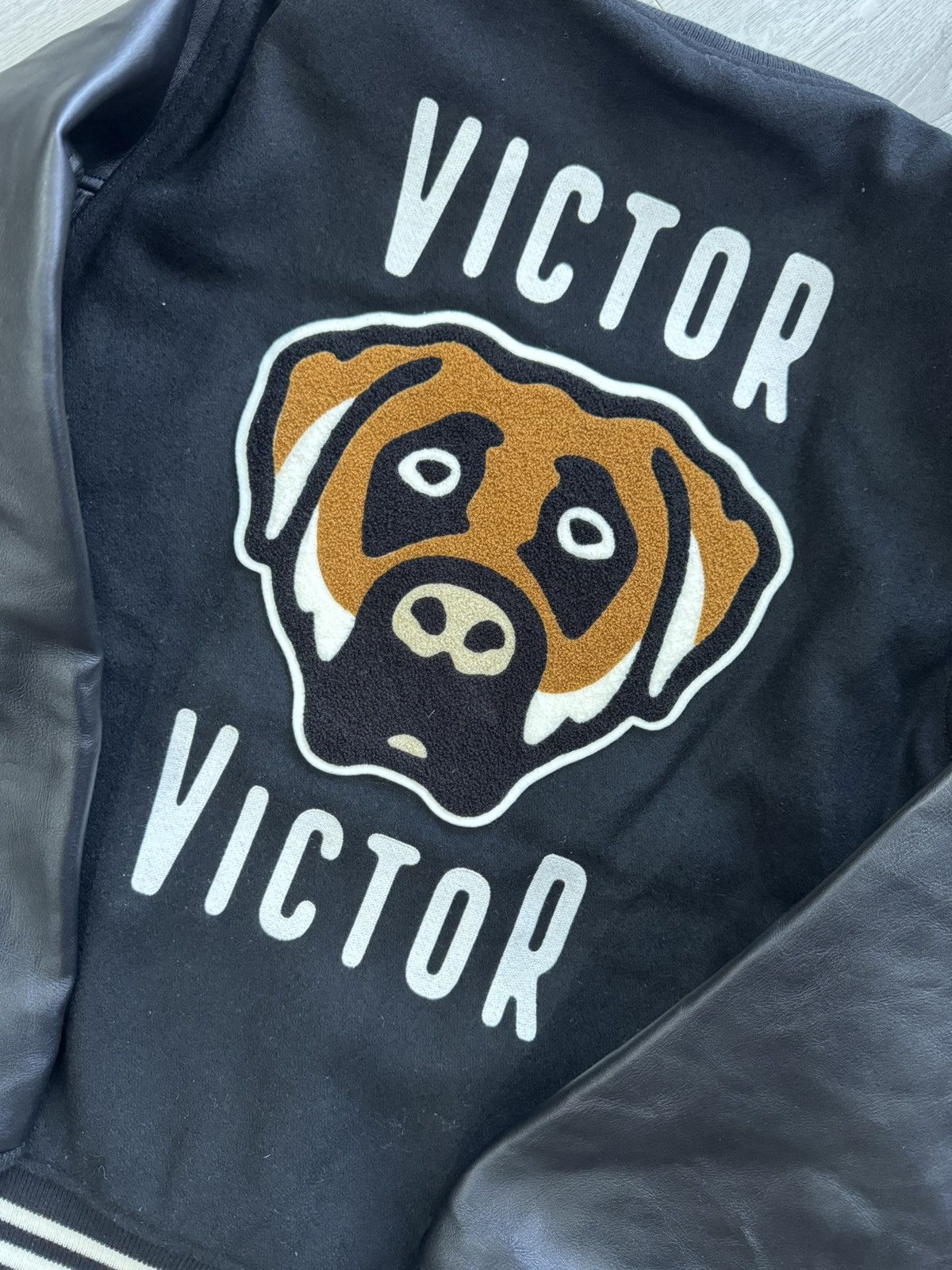 Human Made VICTOR VICTOR VARSITY JACKET Size US XL / EU 56 / 4 - 6 Thumbnail