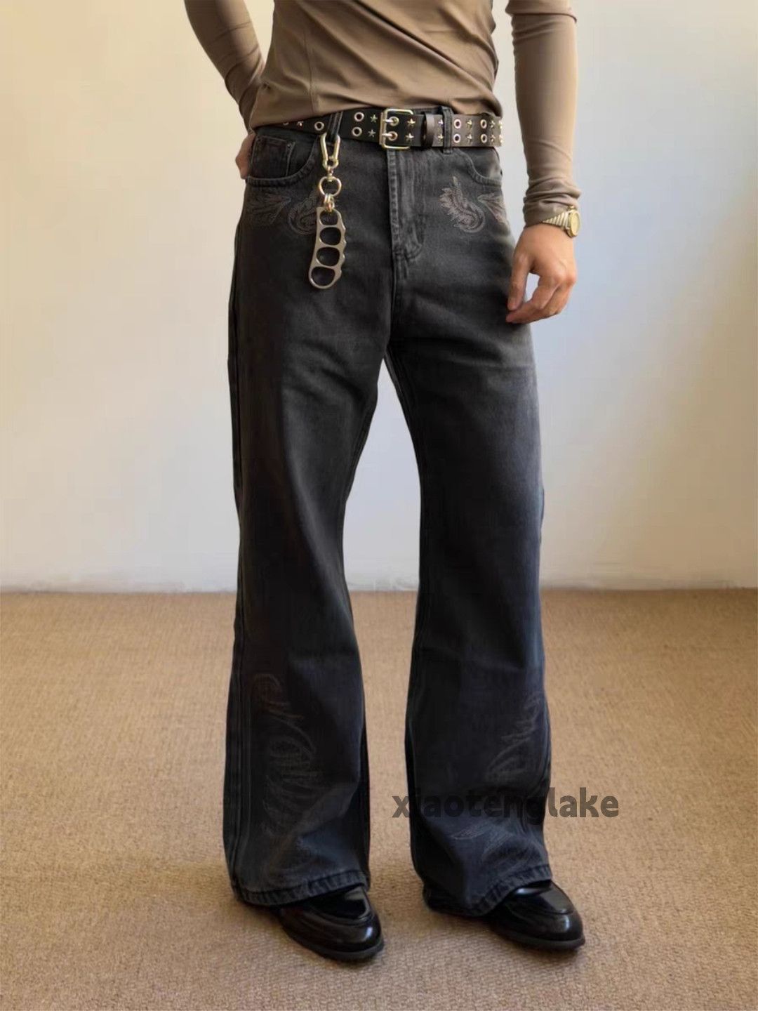 Jean xtl retro festival party alyx playboicarti style jeans Size US 28 / EU 44 - 6 Thumbnail