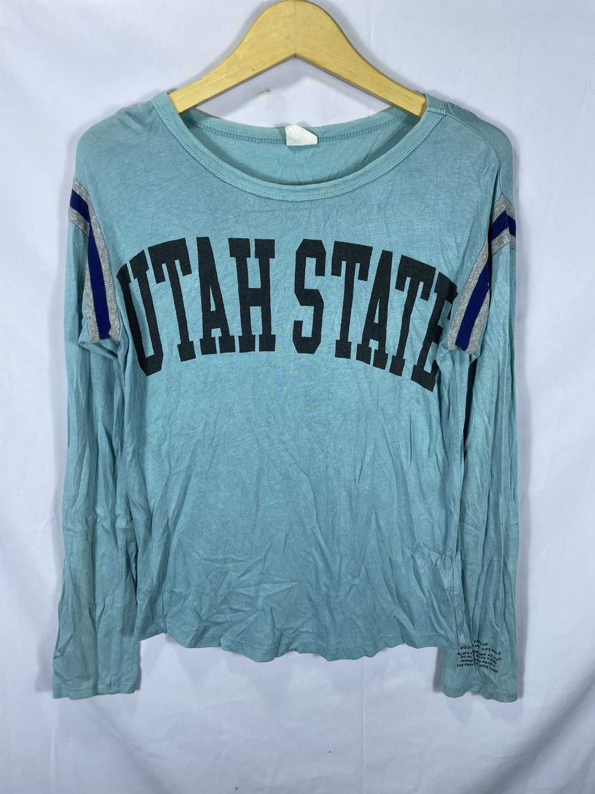 Beauty Beast × If Six Was Nine × Japanese Brand Simple UTAH STATE 77 long sleeve y2k styled size S-M Size US S / EU 44-46 / 1 - 1 Thumbnail