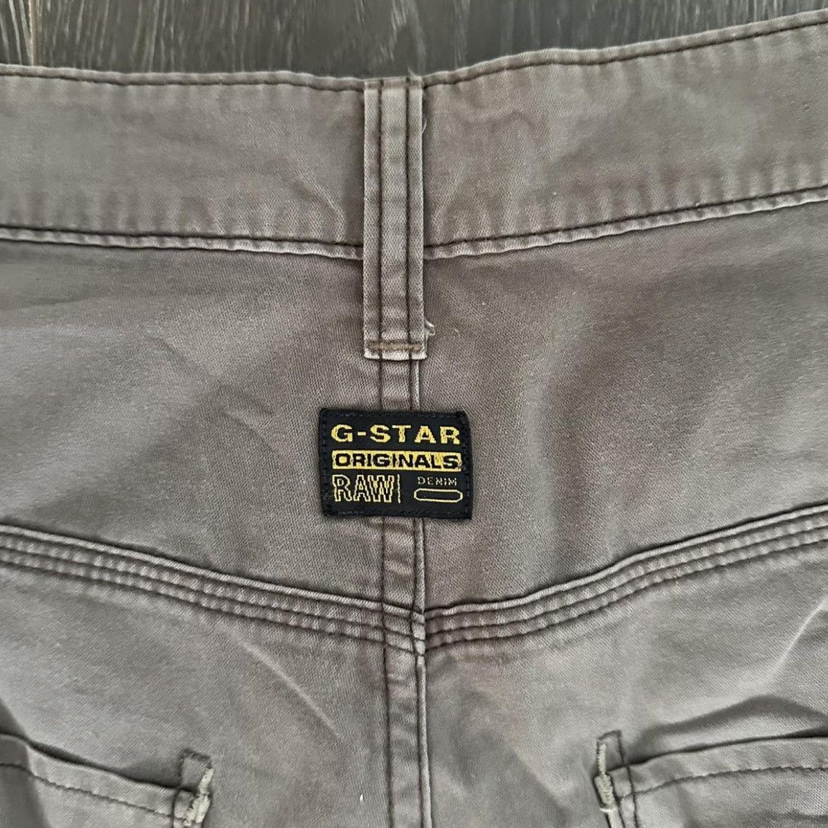 G-Star G-Star Ray Tapered Brown Denim Shorts Size 29 Size US 29 - 3 Thumbnail