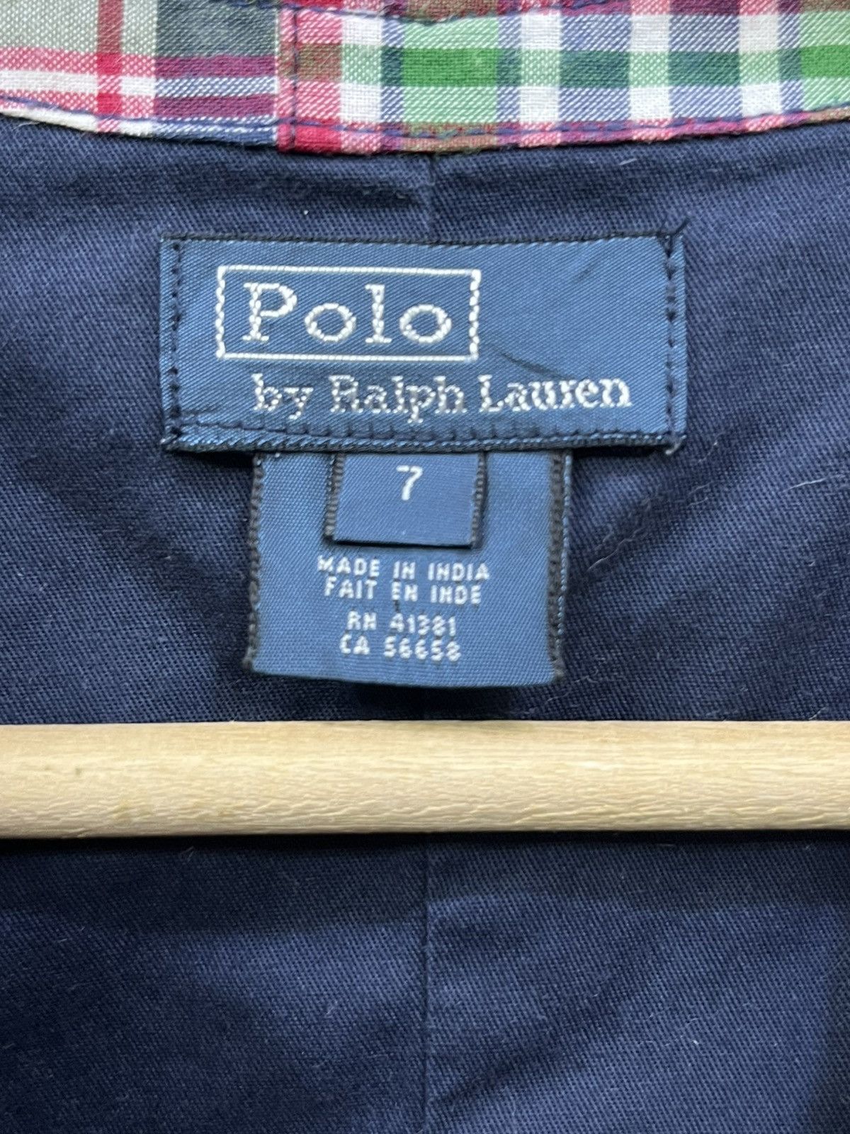 Polo Ralph Lauren Vintage Polo Ralph Lauren Patchwork Madras Plaid Vest Junior Size US XXS / EU 40 - 5 Thumbnail