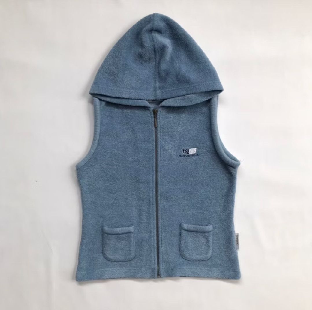 O'Neill Vintage 90's O'Neill Board-Babes Sleeveless Hoodie Size XXS / US 00 / IT 34 - 1 Thumbnail