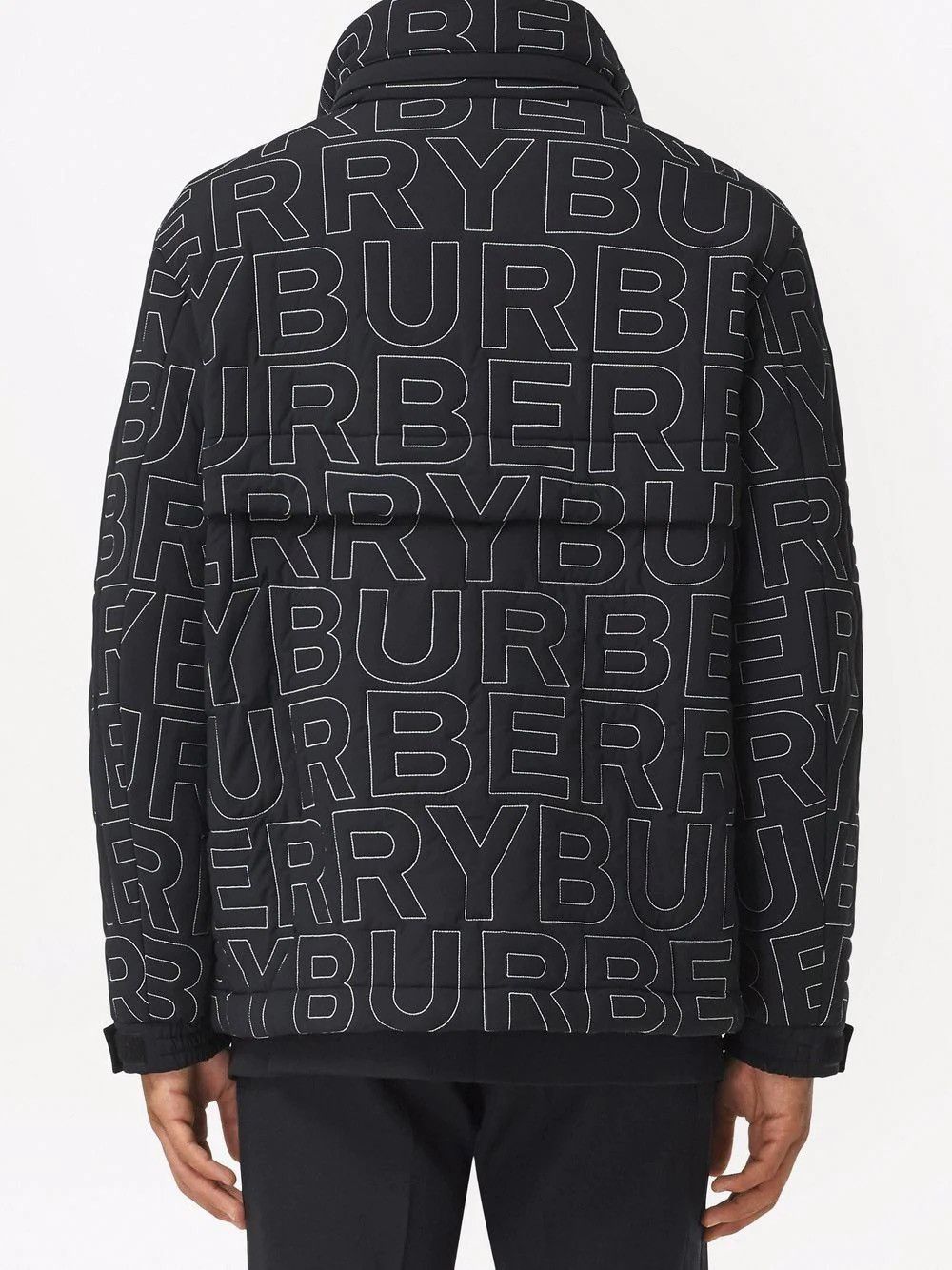 Burberry Burberry Embroidered Logo Packaway Hood Stretch Nylon Jacket Size US M / EU 48-50 / 2 - 6 Thumbnail