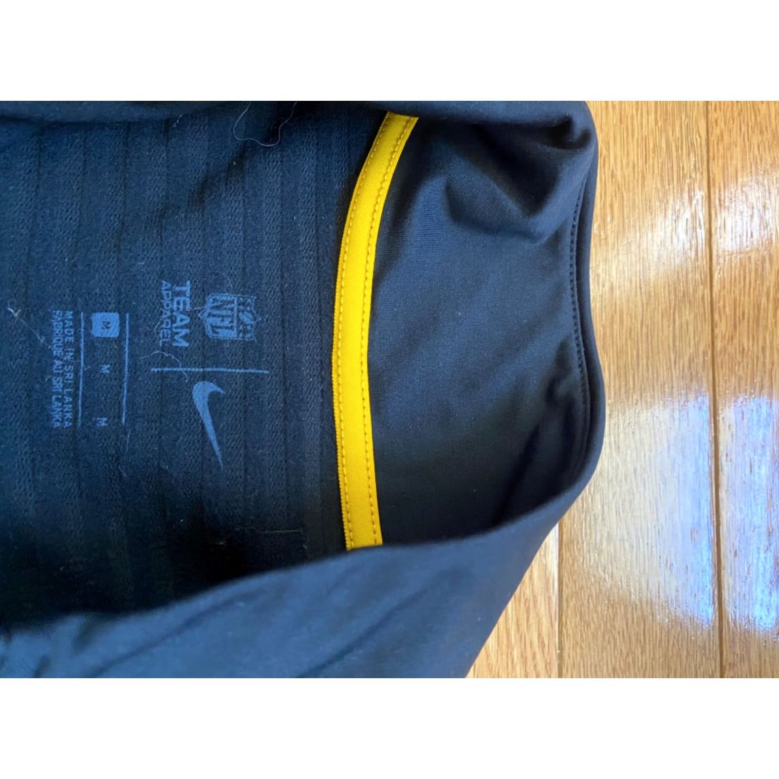Nike Nike Pittsburgh Steelers Jacket Shirt Womens M Black Dri-Fit NFL Football Sports Shirt Size M / US 6-8 / IT 42-44 - 3 Thumbnail
