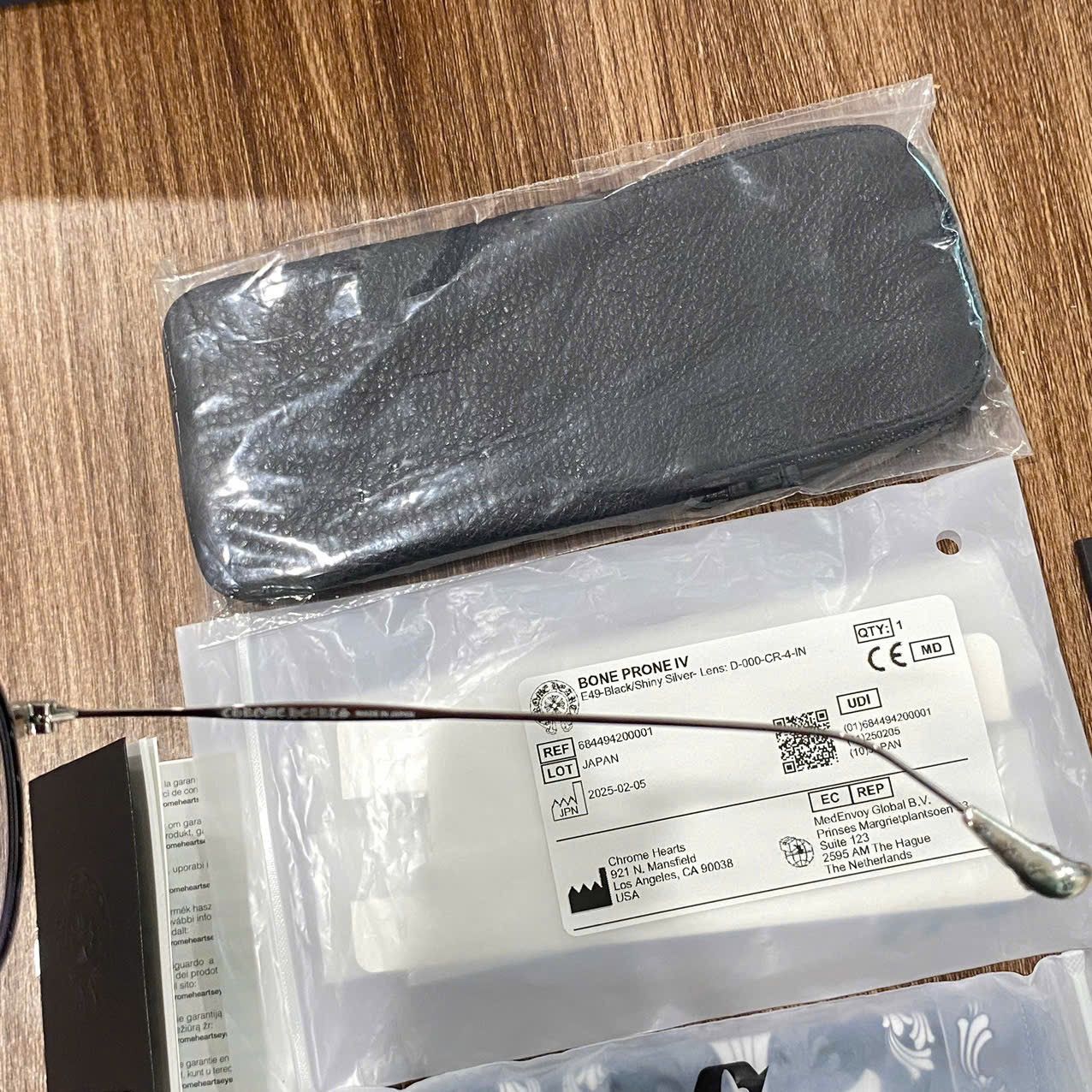 Chrome Hearts CHROME HEARTS BONE PRONE IV EYEGLASSE Size ONE SIZE - 7 Thumbnail