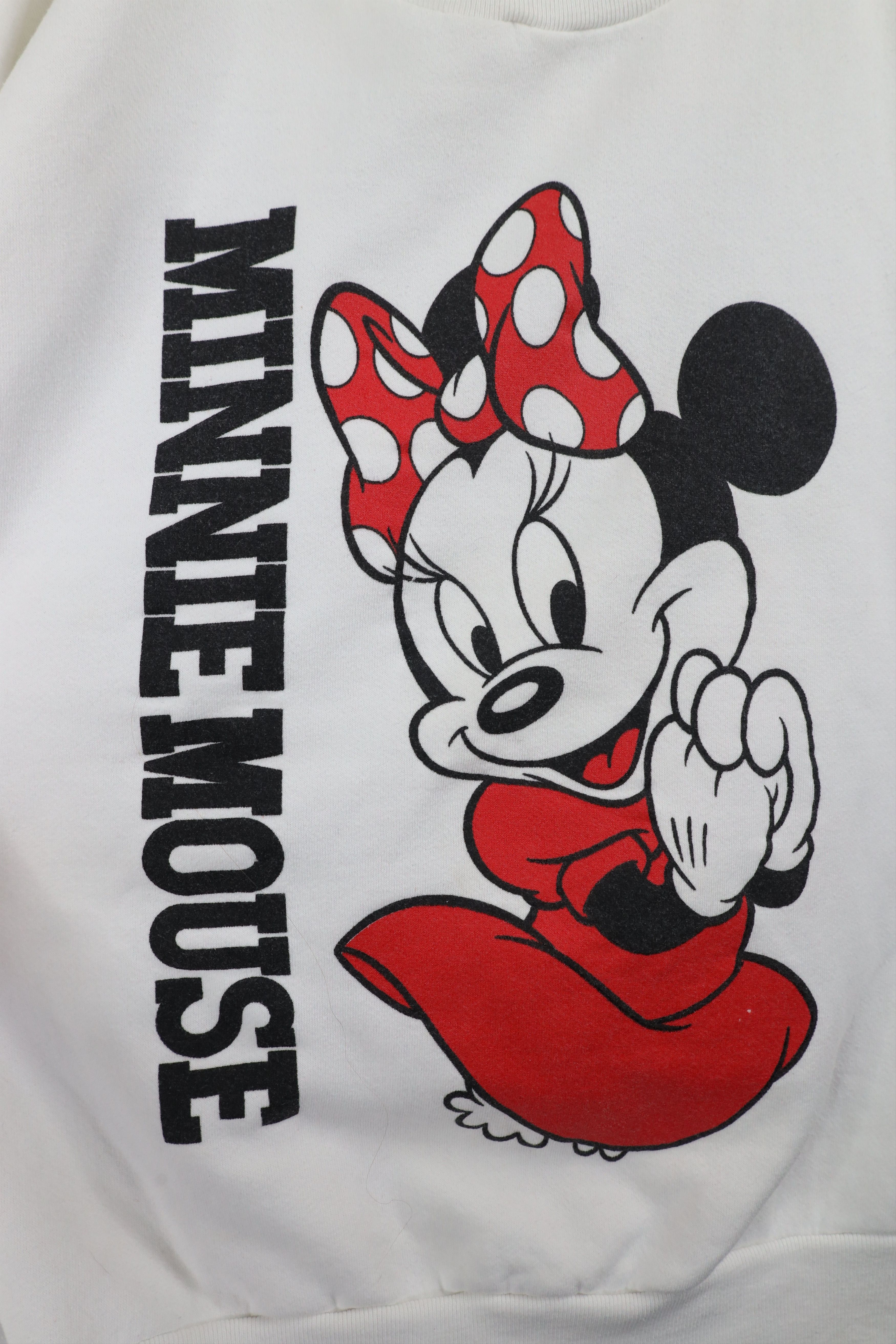 Disney × Vintage Vintage 80s 90s Disney Minnie Mouse All Print Sweatshirt USA Size XL / US 12-14 / IT 48-50 - 4 Thumbnail