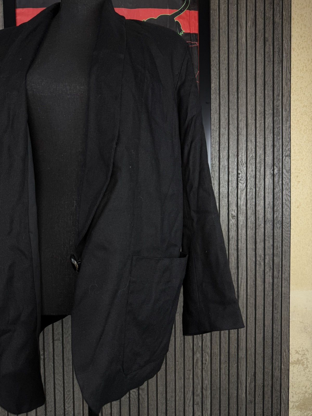 Isabel Marant Isabel Marant Women's Black Full Sleeve Oversize Blazer Size XS / US 0-2 / IT 36-38 - 6 Thumbnail