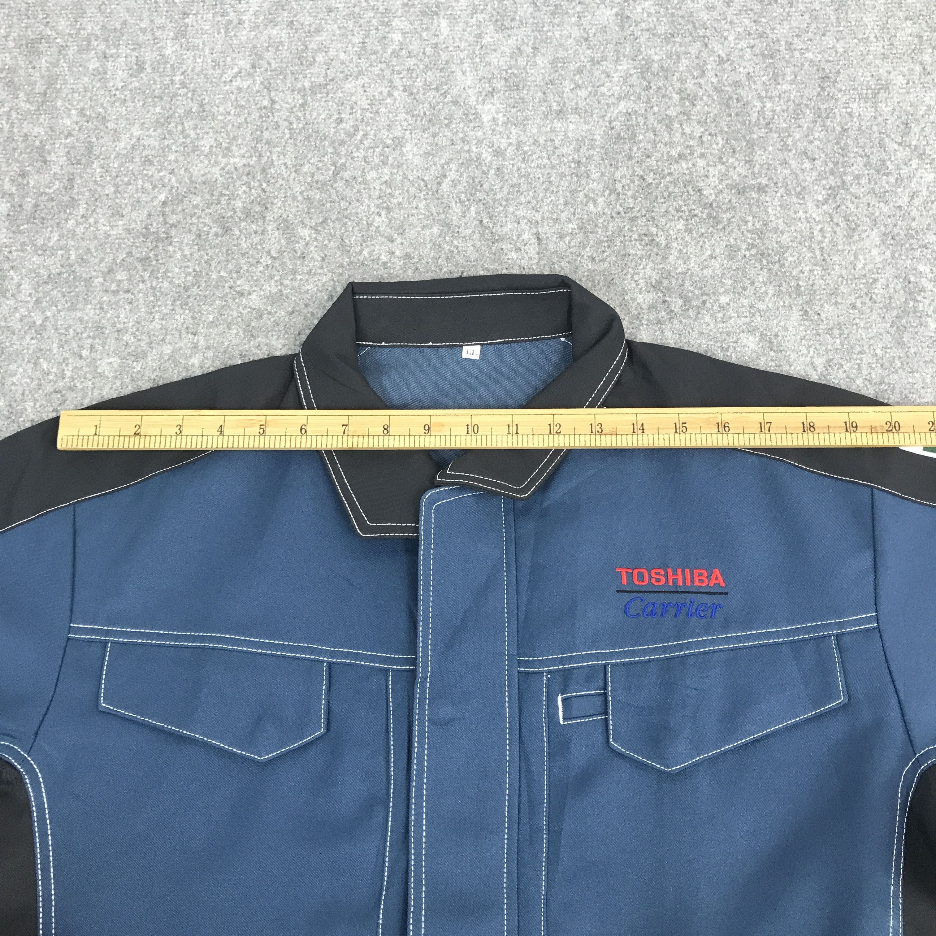 Japanese Brand Rare Toshiba carrier Worker Jacket Size US L / EU 52-54 / 3 - 5 Thumbnail