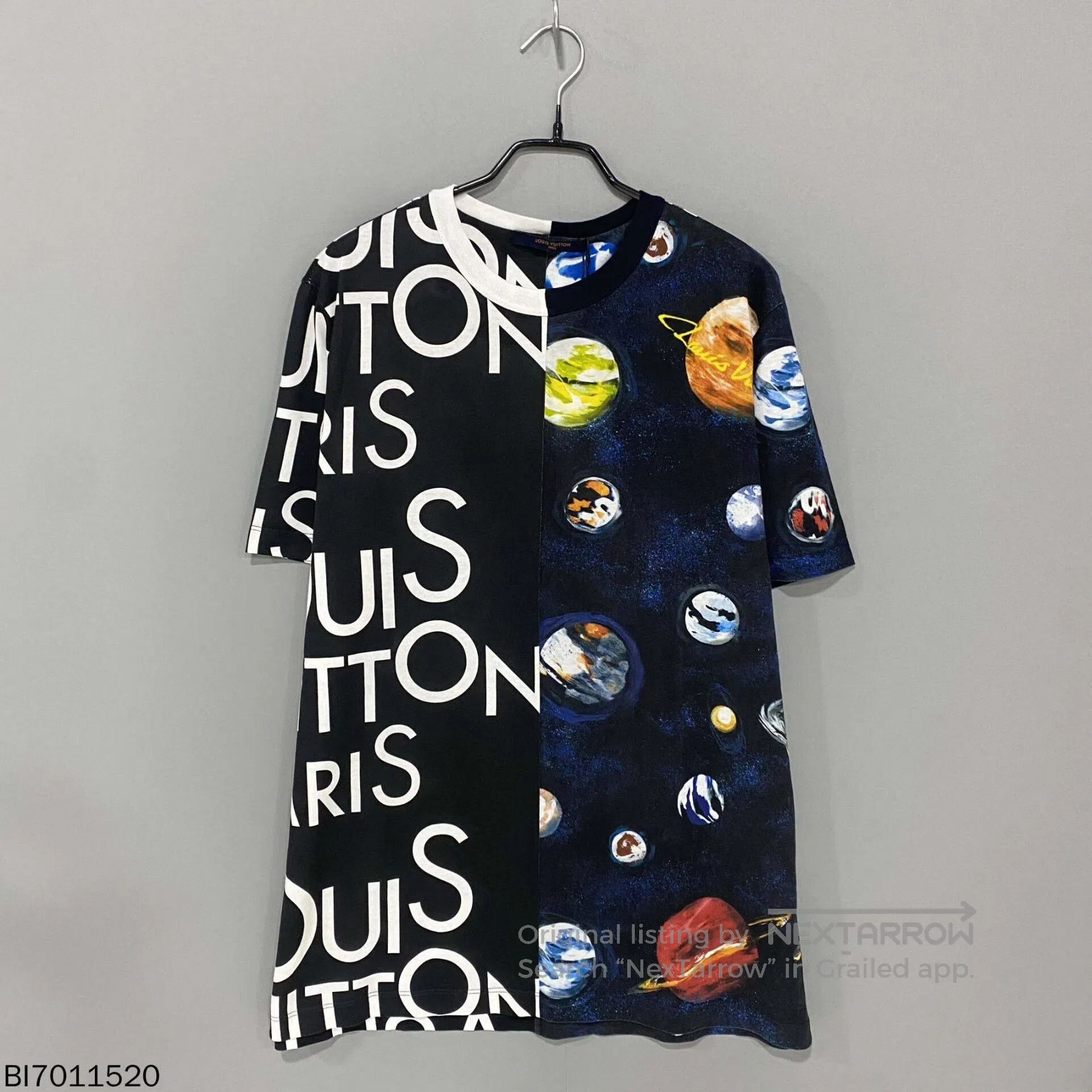 Louis Vuitton louis vuitton logo planet short sleeve shirt. Size US L / EU 52-54 / 3 - 1 Thumbnail