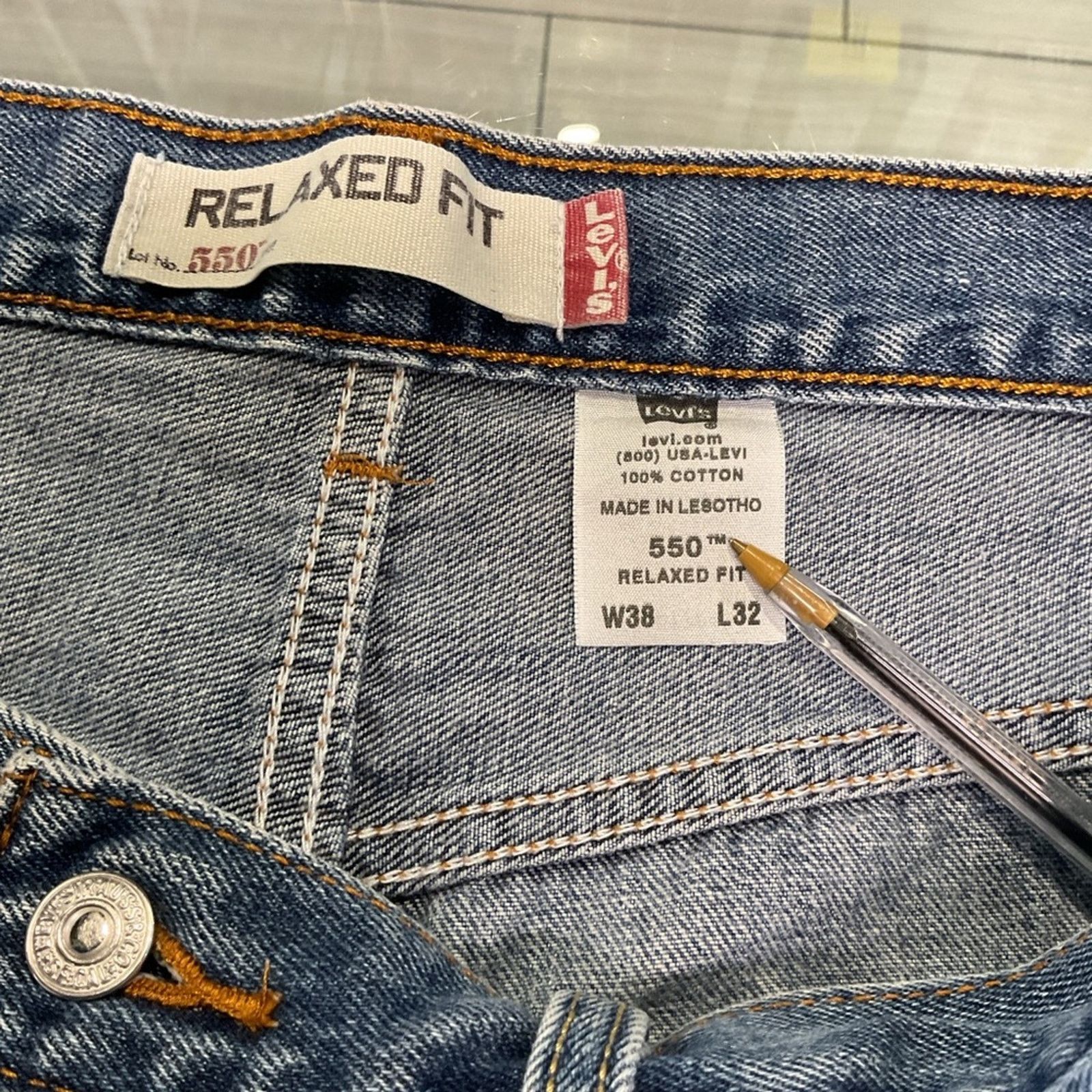 Levi's Levi’s 550 relaxed fit jeans Size US 38 / EU 54 - 4 Thumbnail