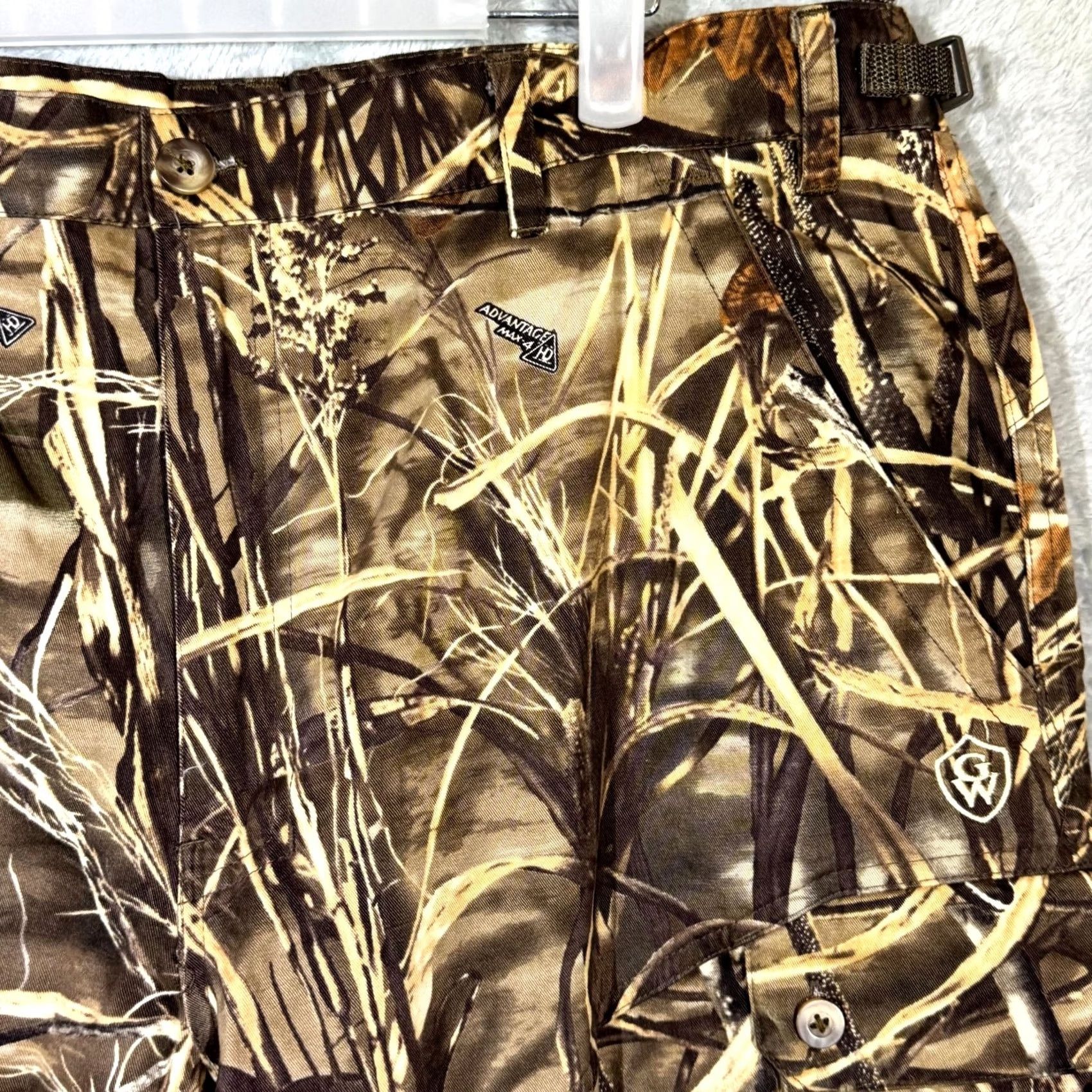 Realtree Game Winner Cargo Pants Men’s XL Realtree Camo 100% Cotton Hunting Straight Modern Outdoor Mens XL Camouflage Cargo Pants Size US 36 / EU 52 - 4 Thumbnail