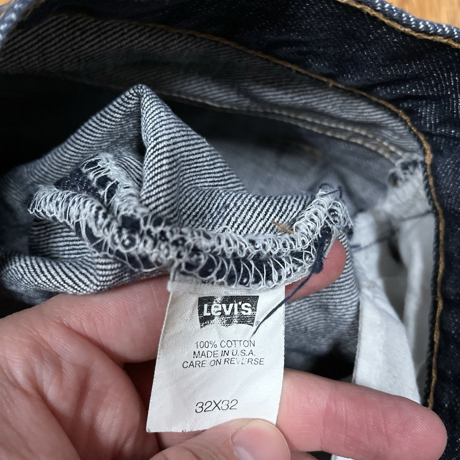 Levi's VTG Levis 501 Jeans Mens Made In USA Paint Stain UniqueColor Size US 30 / EU 46 - 3 Thumbnail