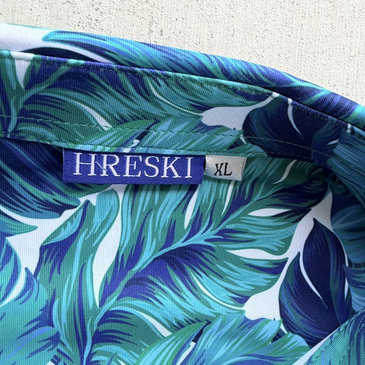 Other Hreski Golf Polo Shirt Floral All Over Print Size XL Size US XL / EU 56 / 4 - 3 Thumbnail