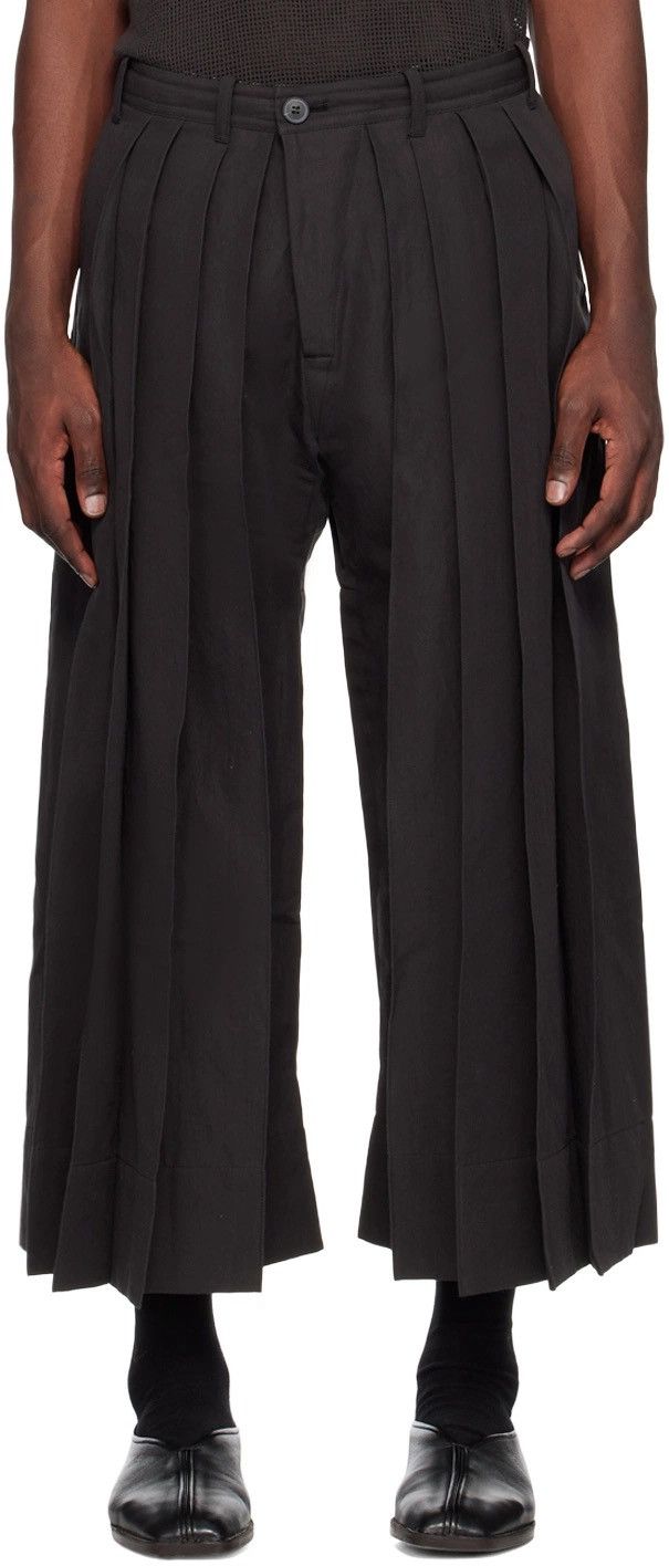 Jan Jan Van Essche Jan Jan Van Essche #74 Anthracite Hakama Trouser Size US 36 / EU 52 - 8 Thumbnail