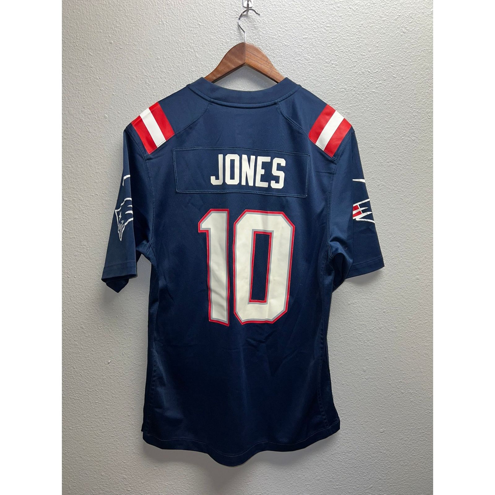 Nike New England Patriots Jersey Mac Jones Nike Blue NFL Medium Size US M / EU 48-50 / 2 - 10 Thumbnail